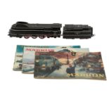 MÄRKLIN Stromlinienlok mit Tender SK 800, Spur H0, um 1949,Guss, schwarz, BR 06 der DRG, 2