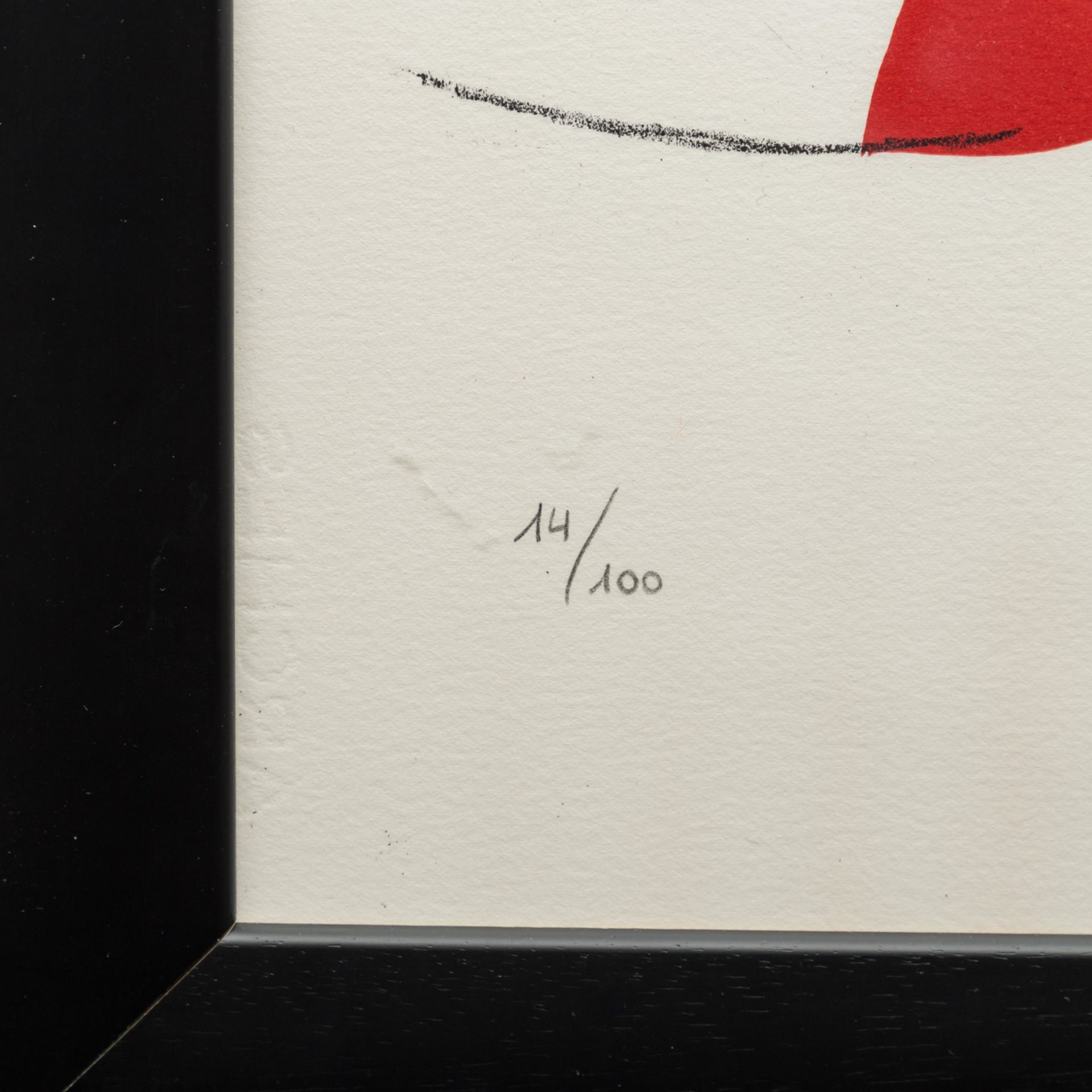 MIRÓ, JOAN (1893-1983), "42, Rue Blomet", 1977,Farblithographie/Arches (Wasserzeichen am rechten - Image 4 of 5