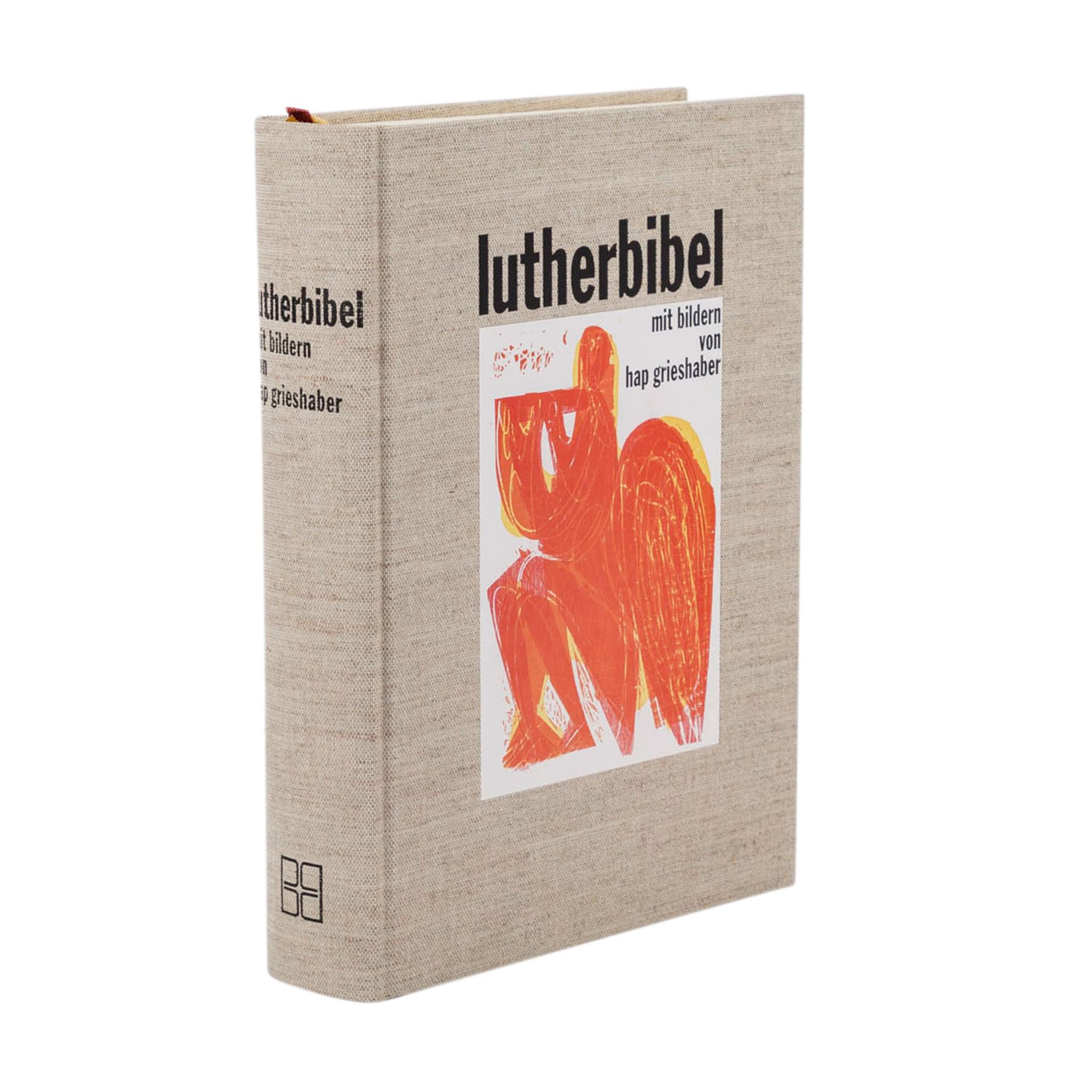 HAP GRIESHABER "Lutherbibel"Nach der Übersetzung Martin Luthers, mit Bildern von HAP Grieshaber,