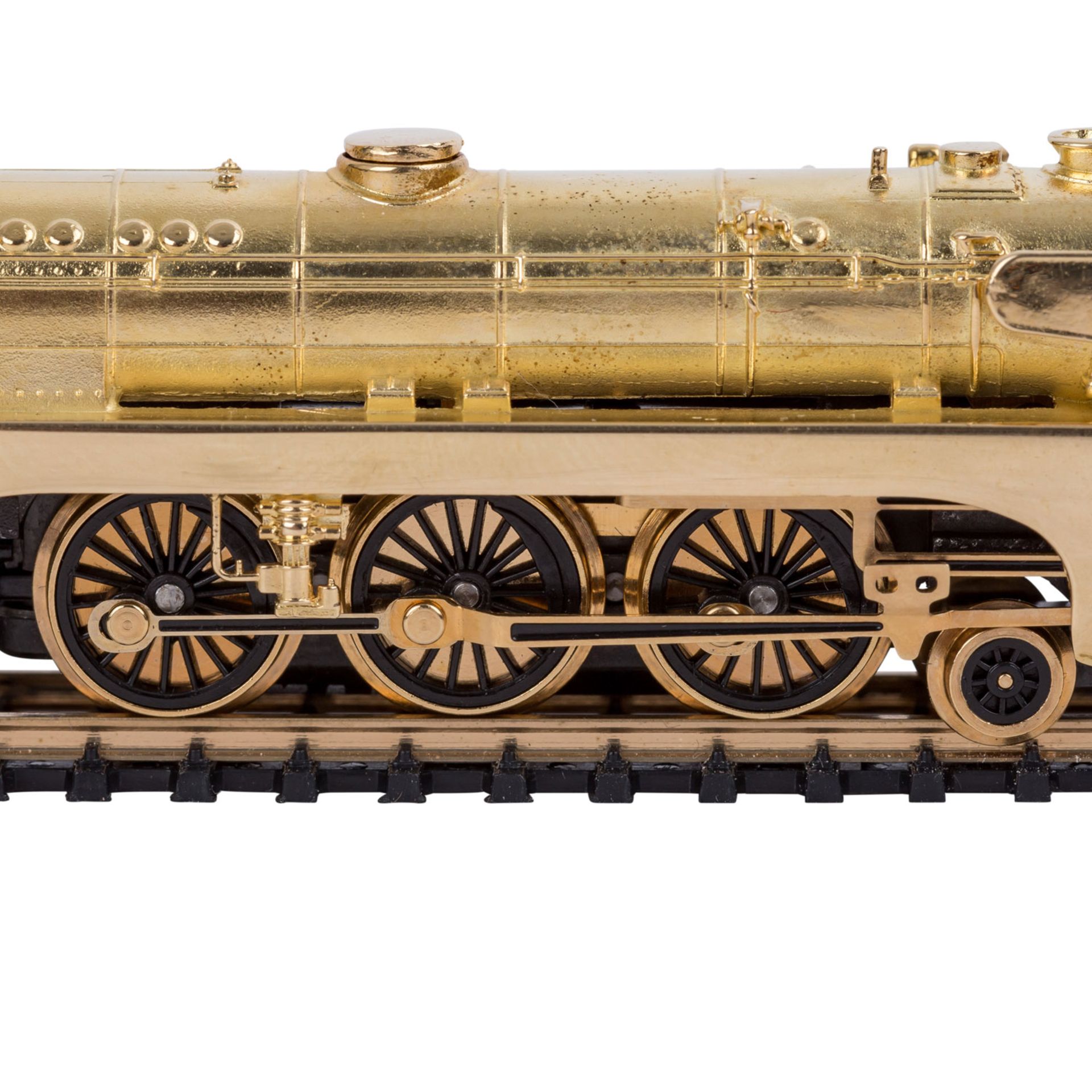 MÄRKLIN MINI-CLUB goldene Schnellzug-Dampflokomotive 88891, Spur Z, 1997,zum 25-jährigen mini-club- - Bild 14 aus 14