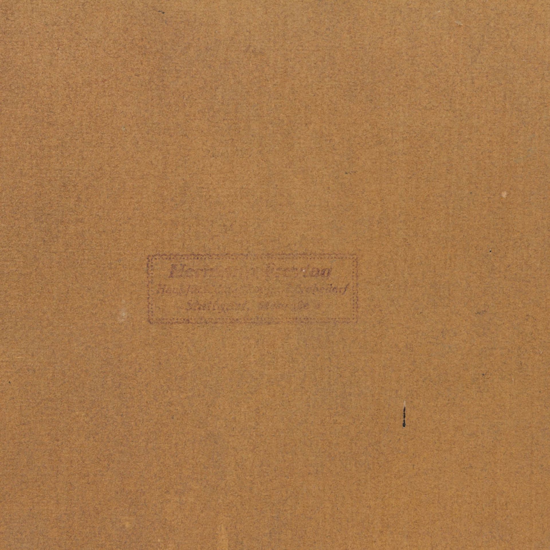 STARKER, ERWIN (1872-1938), "Ernte bei Ditzingen"Öl auf Karton, unten rechts signiert, verso - Image 6 of 8