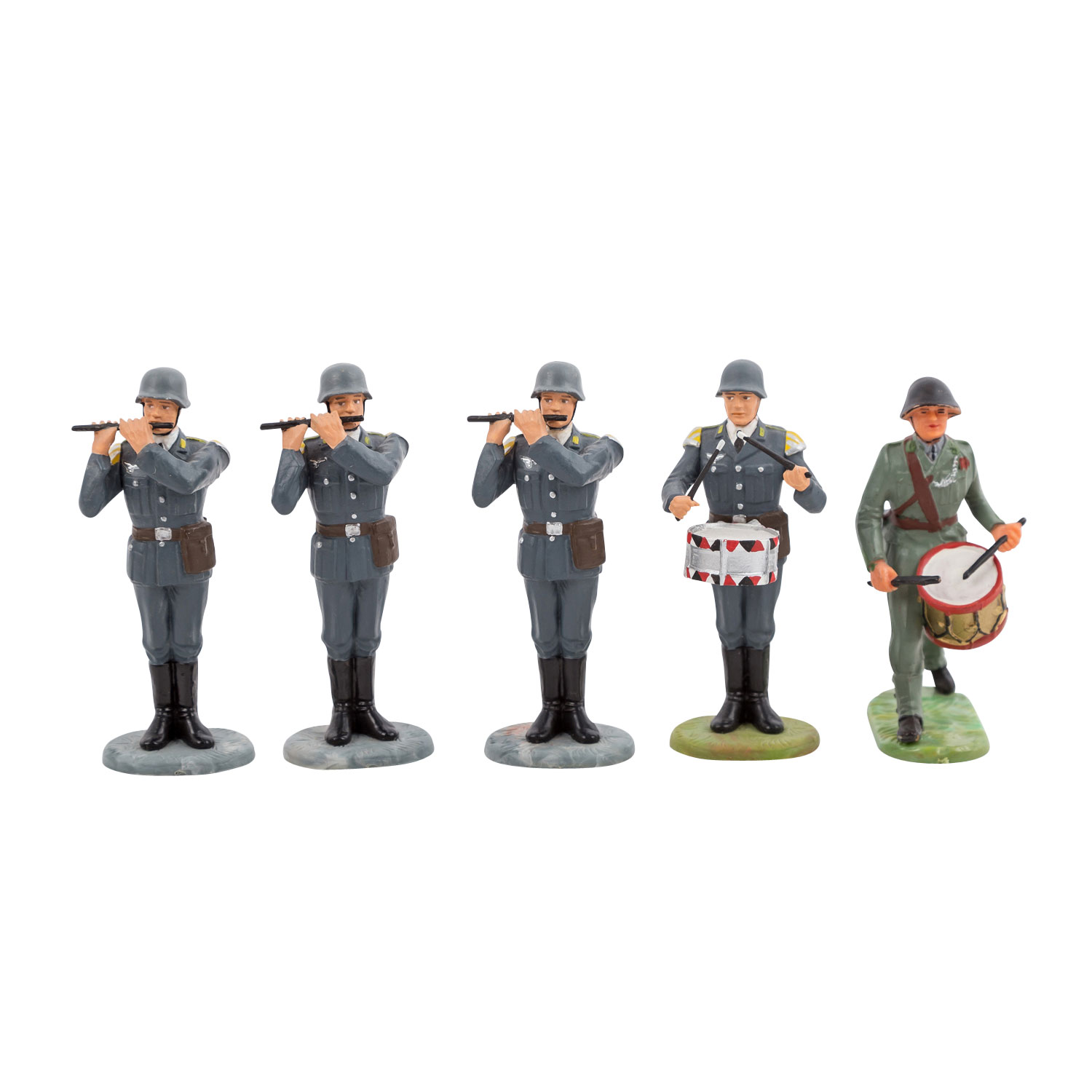 ELASTOLIN/PREISER Konvolut von ca. 43 deutschen Soldaten, NK.Hartplastik, gemarkt, darunter - Image 4 of 4