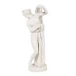 Bildhauer und Kopist 19./20. Jh., "APHRODITE KALLIPYGOS",Kopie der antiken Statue der Venus, Marmor,