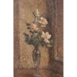 STAMMBACH, EUGEN (1876-1966), "Stillleben mit Rosen in Kelchvase",u.re. signiert und datiert (19)39,