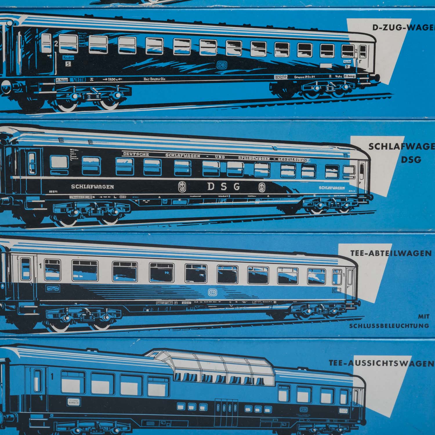 MÄRKLIN umfangreiches Konvolut Personen- und Güterwagen, Spur H011 Personenwagen, bestehend aus: - Image 2 of 5