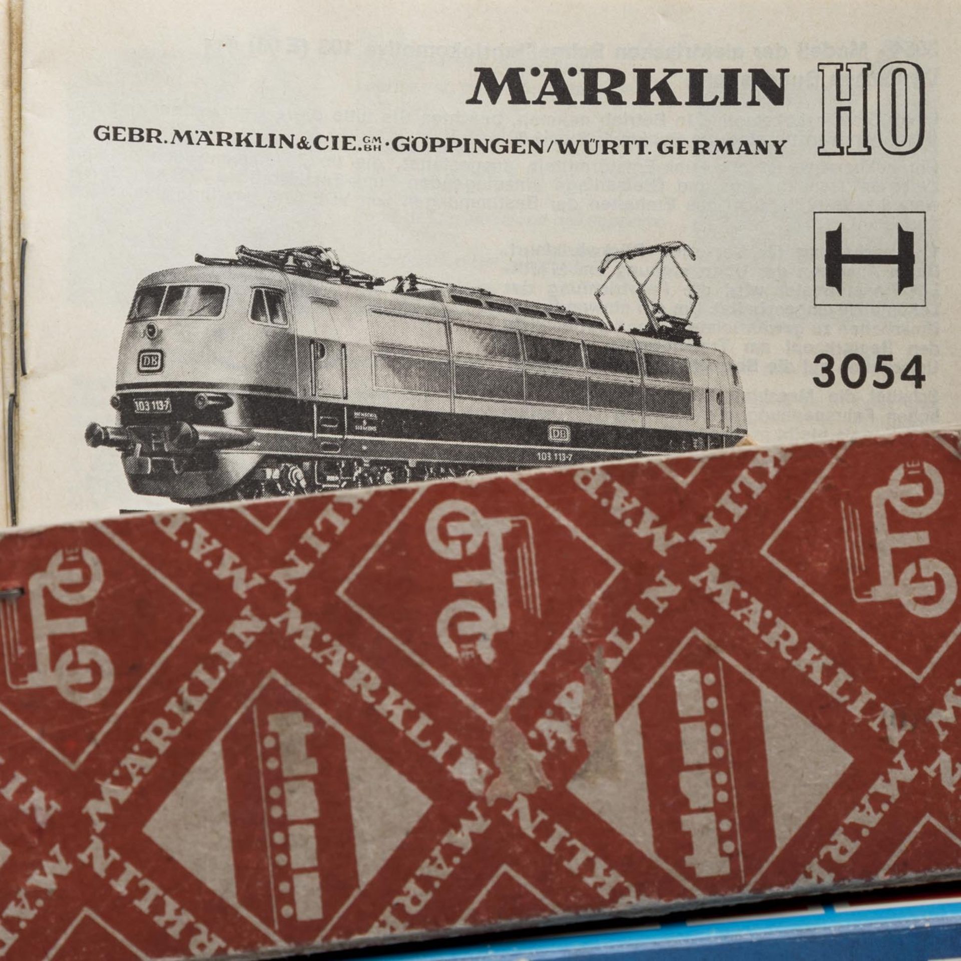 MÄRKLIN Konvolut Lokomotiven, Spur H0,bestehend aus 4 Dieselloks: 3065, 3146, 3074 und 3021, 3 x E- - Bild 7 aus 7