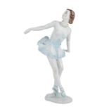 ROSENTHAL 'Tänzerin Ursula Deinert', Marke nach 1957.Spitzentänzerin, Entwurf von Lore Friedrich-