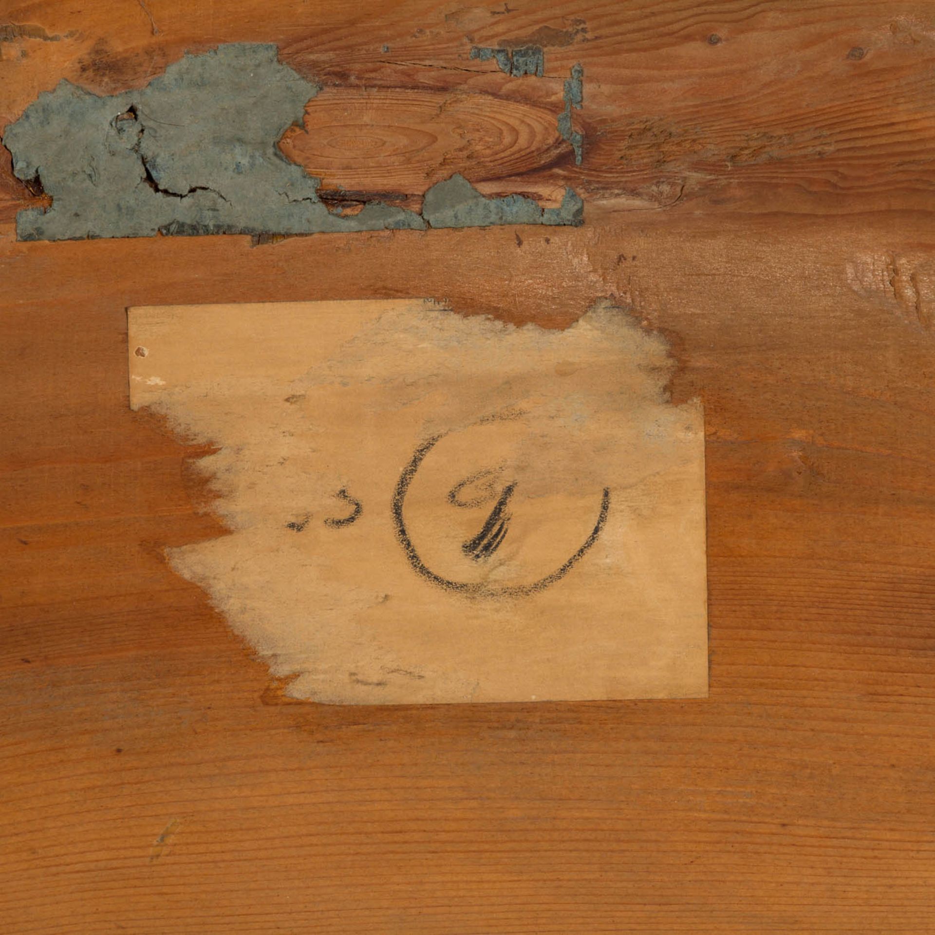 GROßER WANDSPIEGEL IM BAROCK-STIL, 2. Hälfte 19. Jh.,Holz geschnitzt, gestuckt und vergoldet, HxB: - Bild 3 aus 4