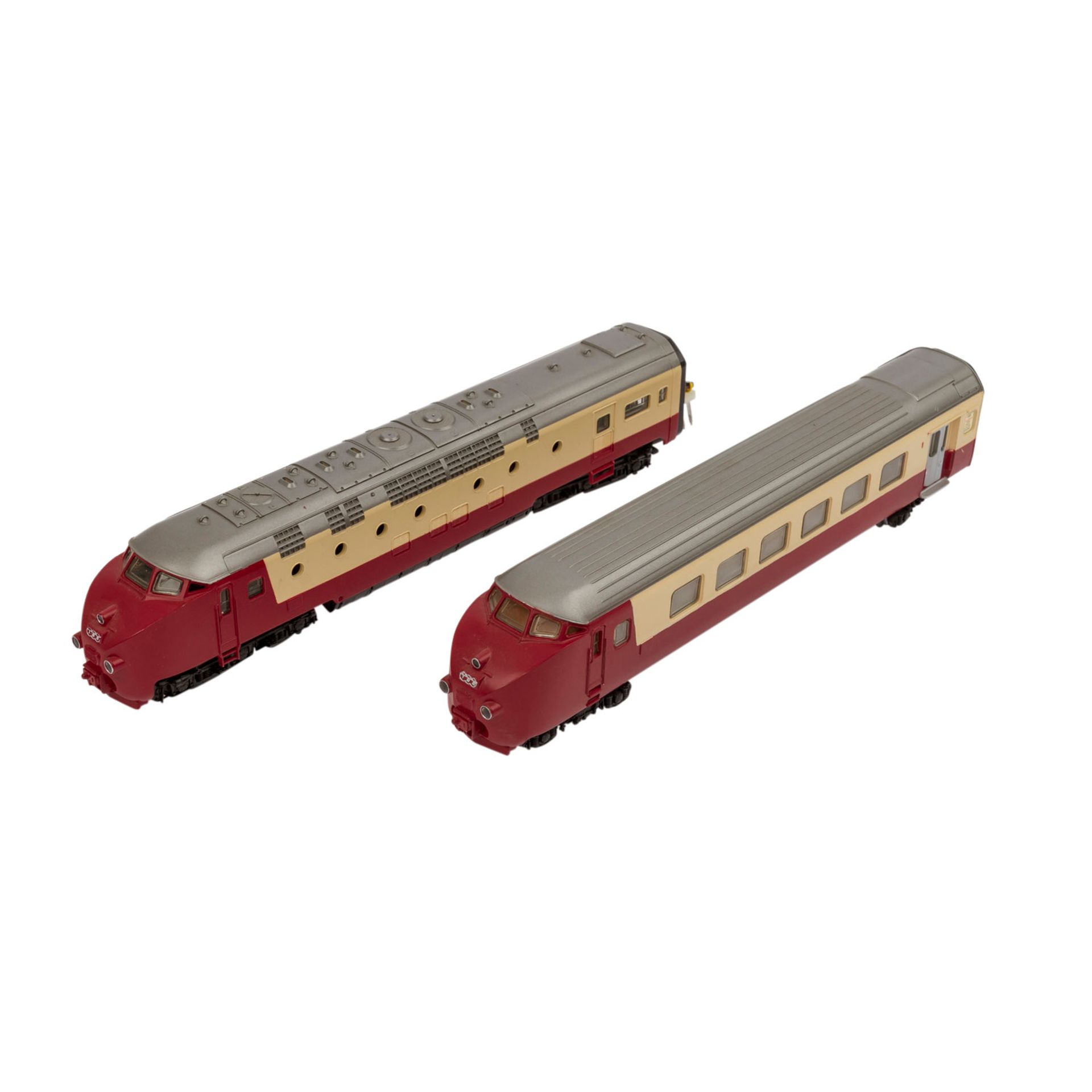 MÄRKLIN Konvolut aus 2 Wagensets "ICE 3371" und "TEE 3071", Spur H 0.Bestehend aus 4-tlg. ICE E- - Bild 5 aus 6