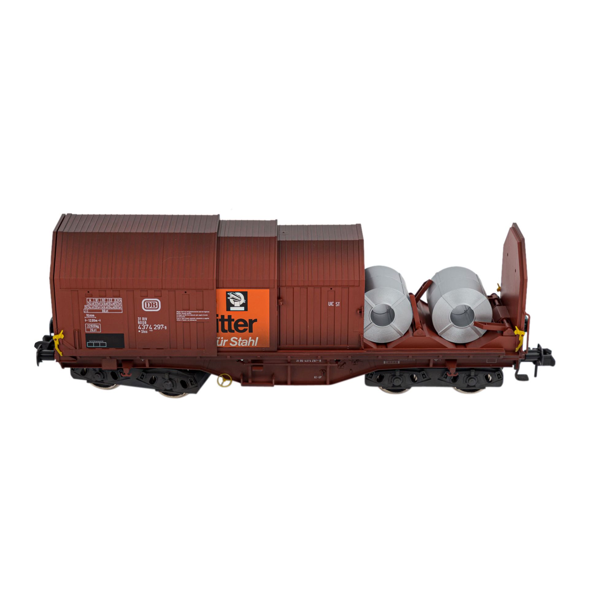 MÄRKLIN Konvolut von 3 Güterwagen, Spur 1,bestehend aus 85840, 1, offener Güterwagen mit Holzladung, - Bild 2 aus 4