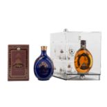 3 Flaschen Blended Scotch Whisky DIMPLE 12 years / DIMPLE 'Ceramic Decanter',Region: Lowlands, 40% /
