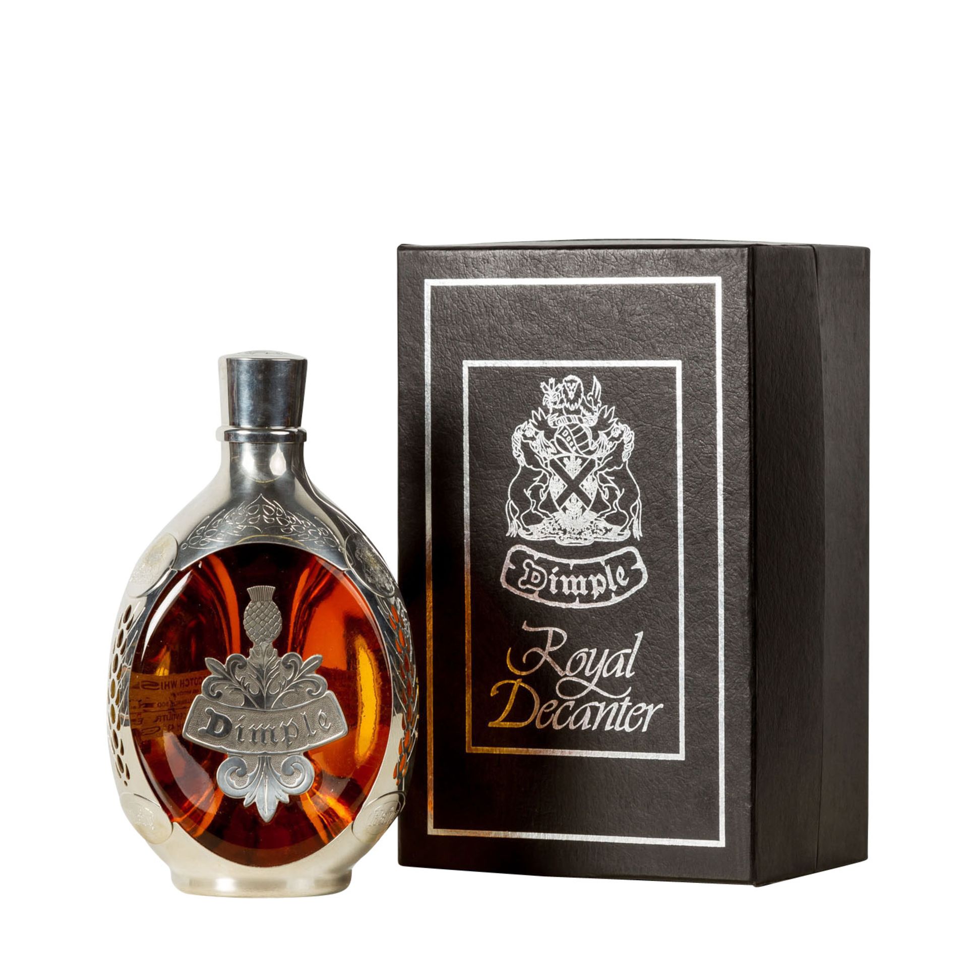 DIMPLE Blended Scotch Whisky 'Royal Decanter',Region: Lowlands, 43% Vol., 750ml, in Original - Bild 2 aus 3