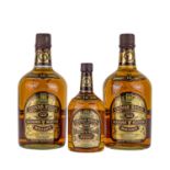 3 Flaschen Blended Scotch Whisky CHIVAS REGAL 12 years,Region: Speyside, 40% / 43%, Vol., 700 ml /