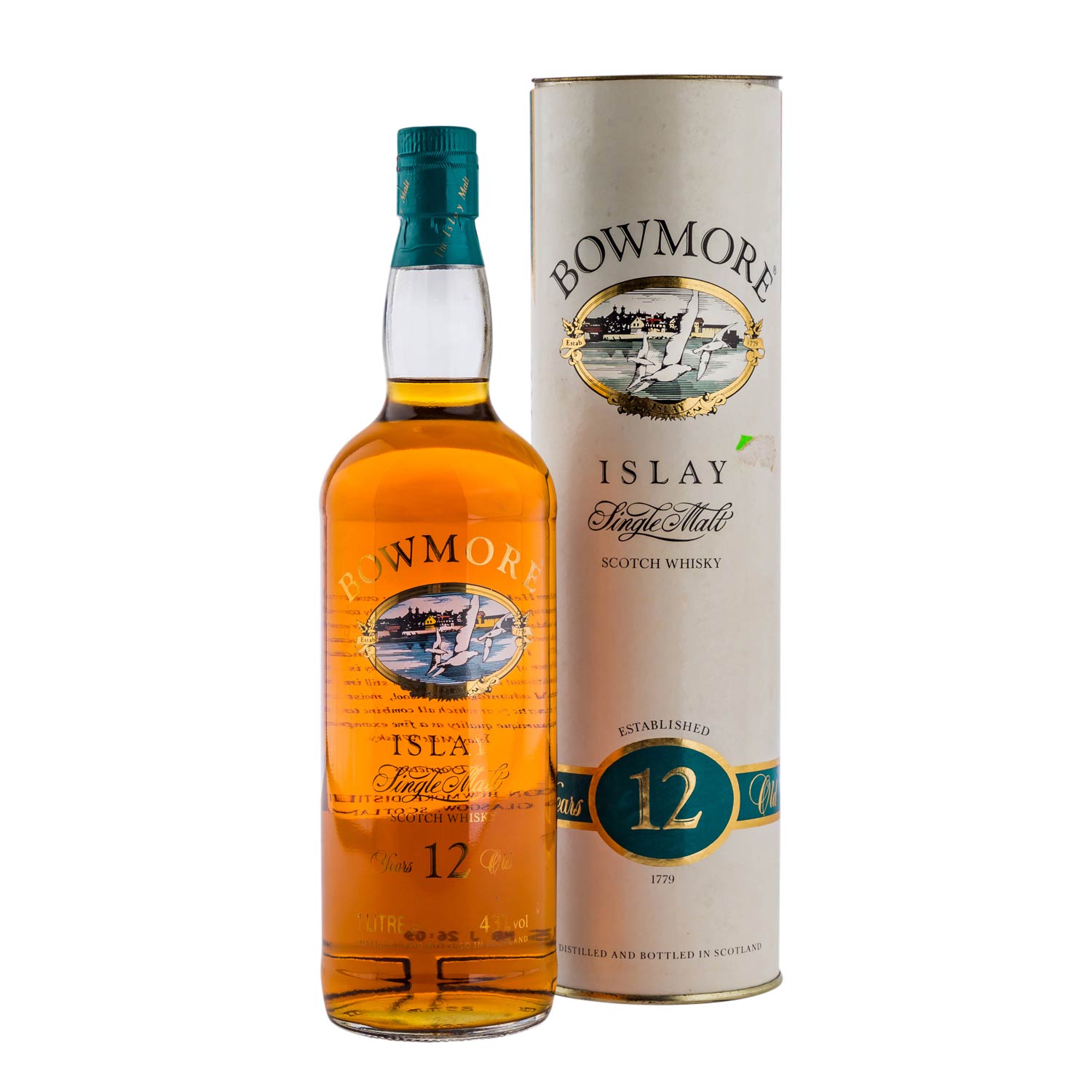 BOWMORE 12 years Single Malt Scotch Whisky,Region: Islay, Morrison Bowmore Distillery, Glasgow, - Image 2 of 2