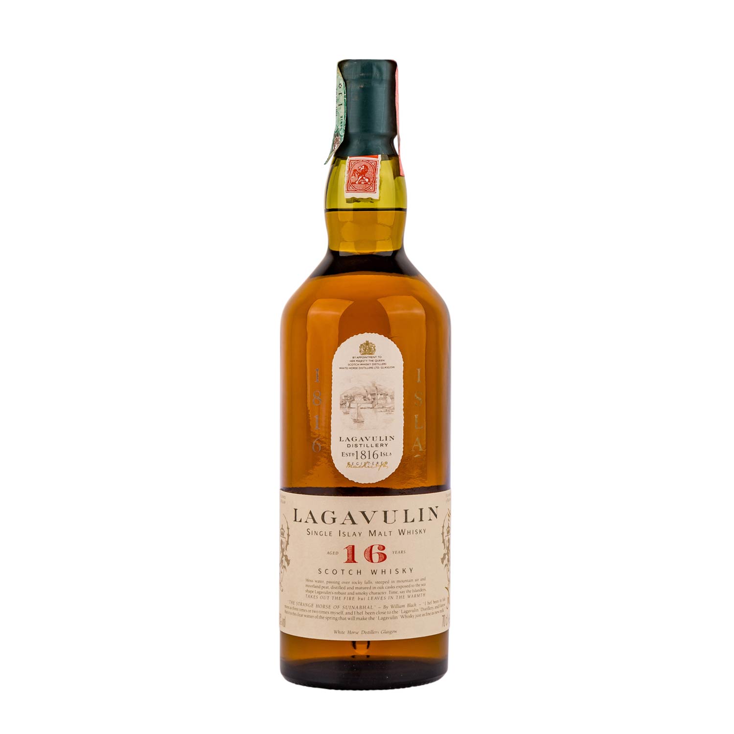 LAGAVULIN 16 years Single Malt Scotch Whisky,Region: Islay, White Horse Distillery, Teil der