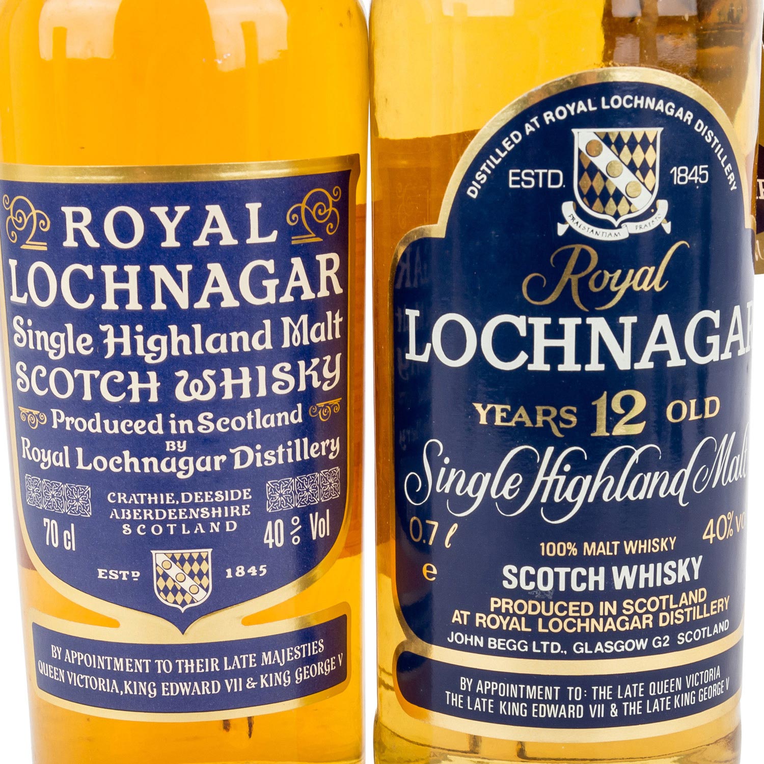 2 Flaschen Single Malt Scotch Whisky, LOCHNAGAR ROYAL 12 years,Region: Highlands, 40% Vol., 700ml, - Image 3 of 5