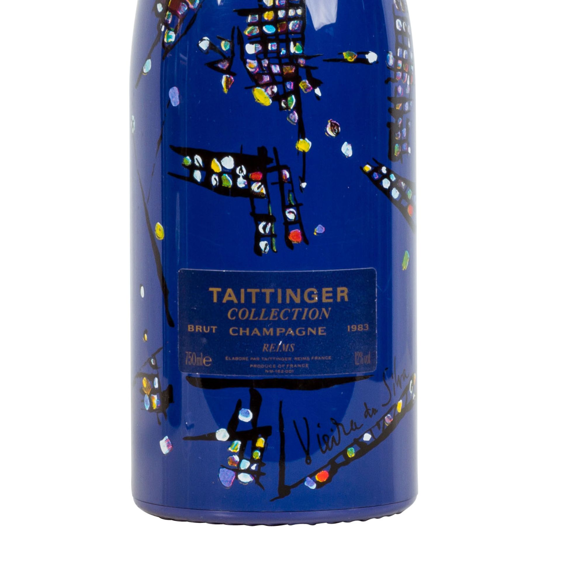 TAITTINGER Champagner 'Collection' 1983 'Vieira da Silva', Brut,France, 12% Vol., 750ml. NO SHIPPING - Bild 2 aus 2