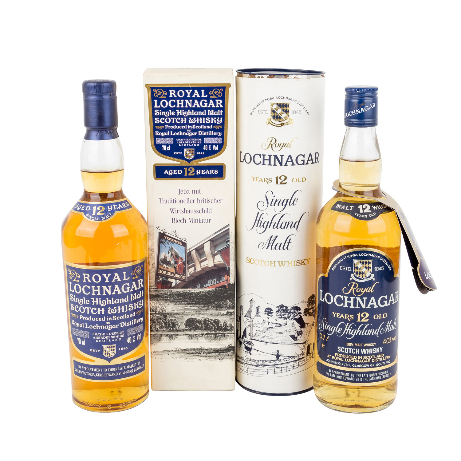 2 Flaschen Single Malt Scotch Whisky, LOCHNAGAR ROYAL 12 years,Region: Highlands, 40% Vol., 700ml, - Image 2 of 5