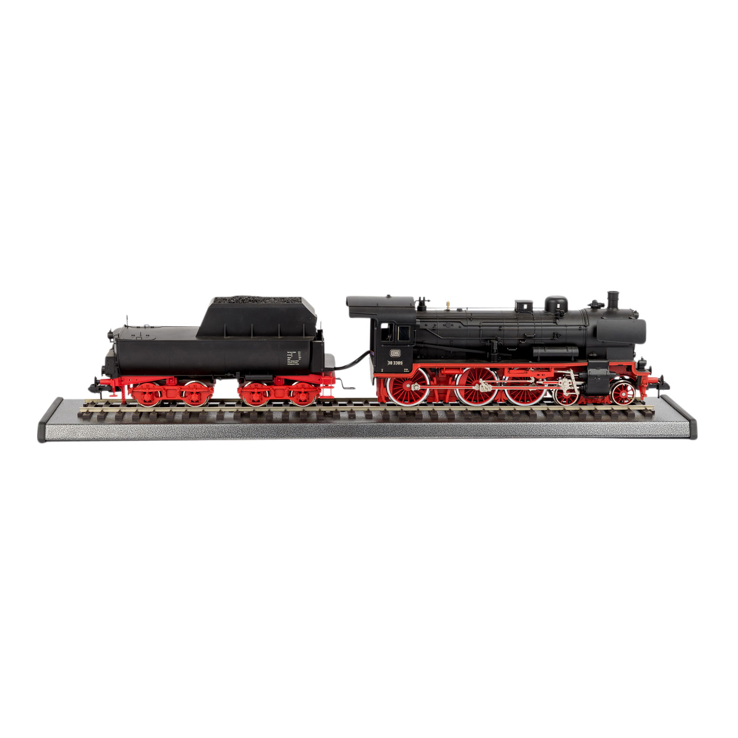 MÄRKLIN Dampflok mit Wannentender, 5597, Spur 1,Schwarze Dampflok BN 38 3389 mit Wannentender auf - Image 2 of 2