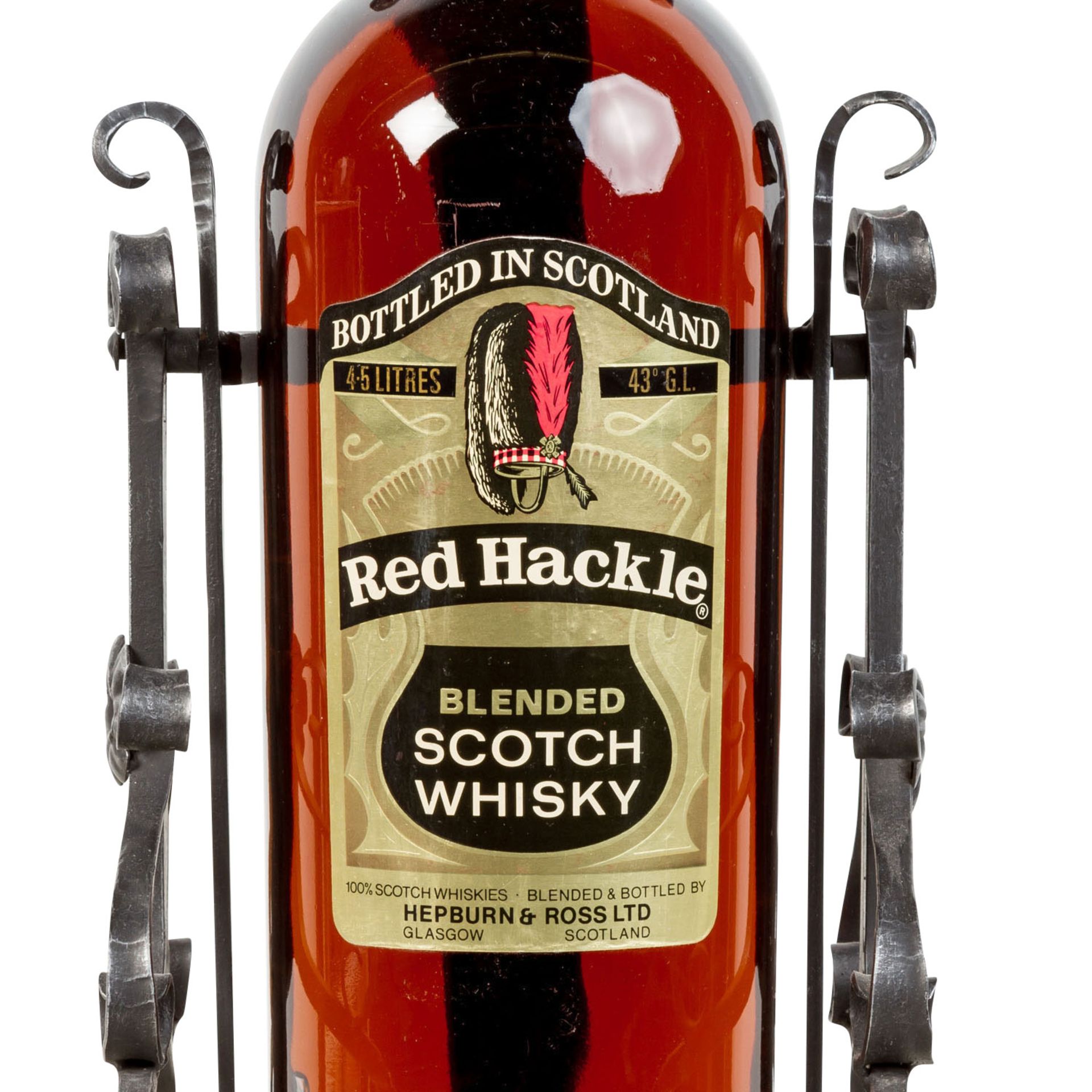 RED HACKLE Blended Scotch Whisky,Region: Scotland, 43% Vol., 4500ml, Füllstand im Flaschenhals, in - Bild 2 aus 2