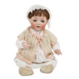 SIMON & HALBIG for FRANZ SCHMIDT & Co a.o. porcelain head doll, around 1912.