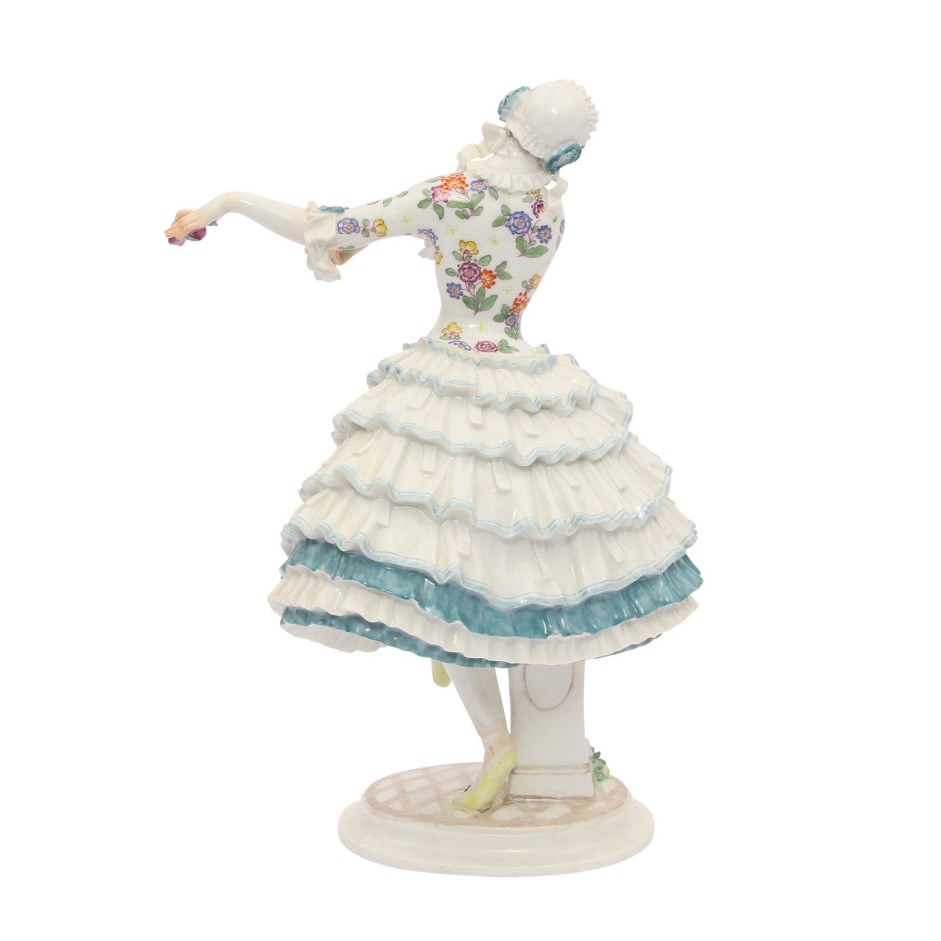 MEISSEN "CHIARINA", Figur aus dem russischen Ballett, 20. Jh.Modell von Paul Scheurich 1912, - Bild 4 aus 6