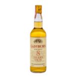 LADYBURN 8 years Pure Malt Scotch Whisky, rar,Region: Lowlands, Ladyburn Distillery Company,