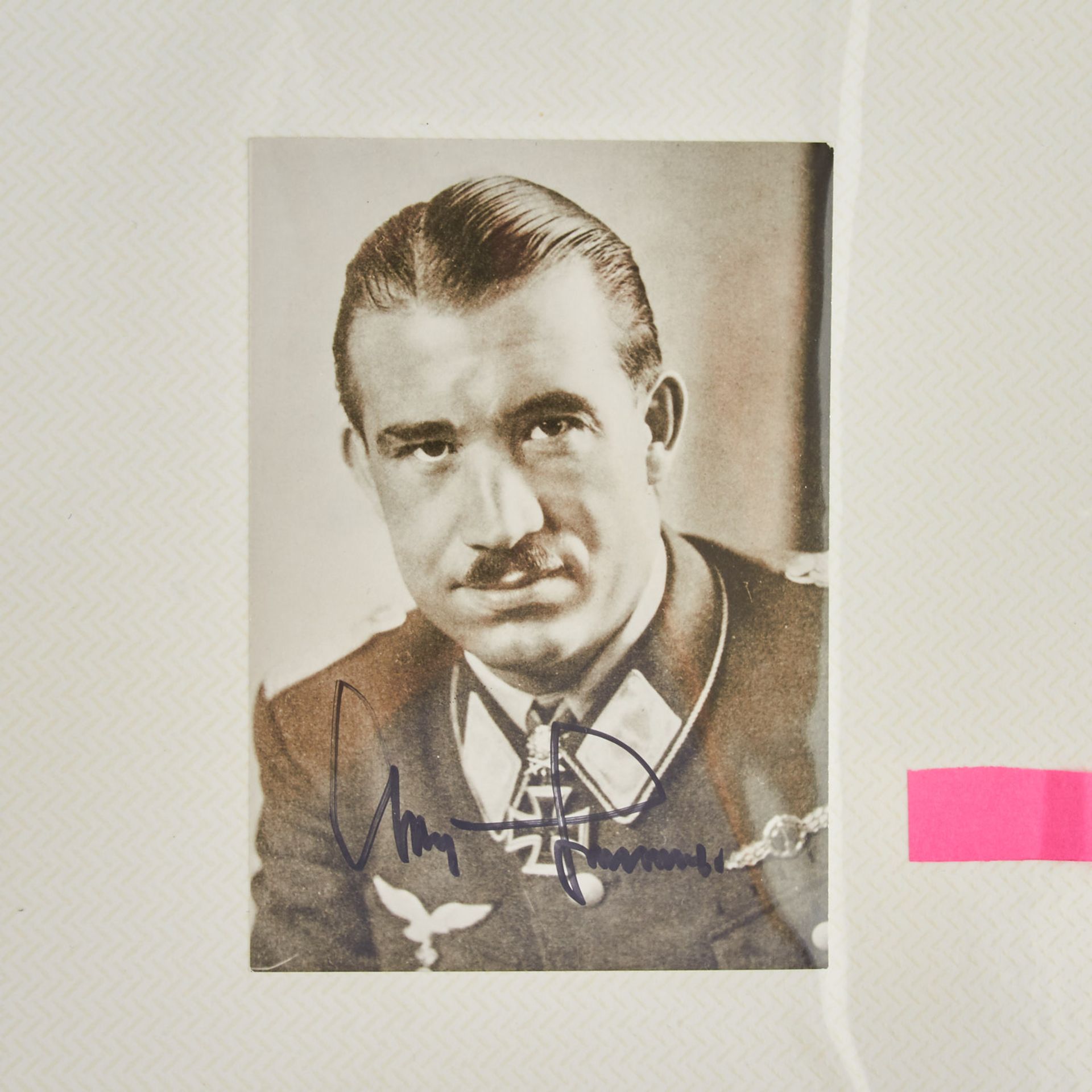 Autographen - Militär mit III. Reich und BRD nach 1949Bundeswehr. U.a. Ritterkreuzträger und andere. - Bild 5 aus 8