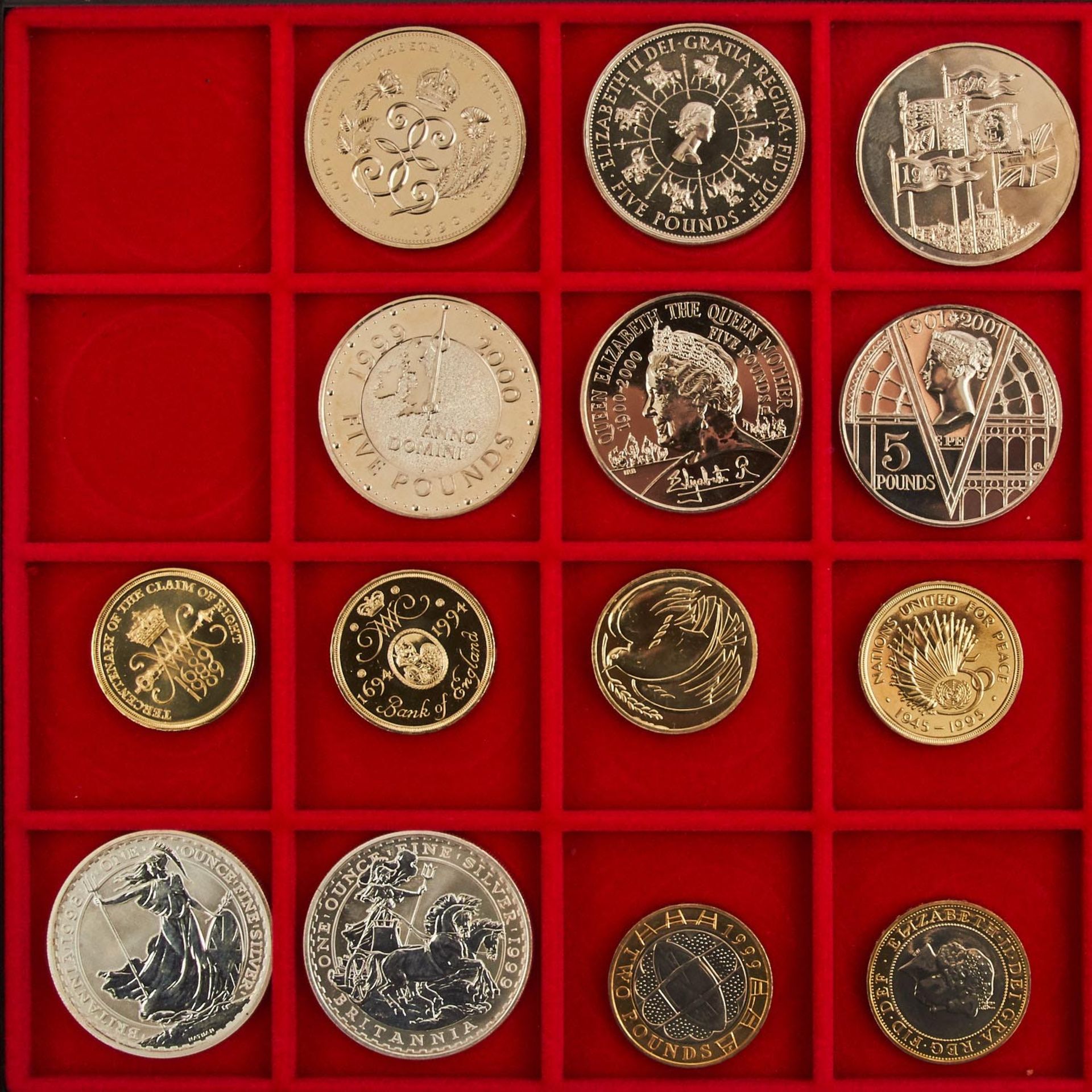 USA/Grossbritannien und Frankreich - Teil einer sauber geführten Sammlung,einiges Silber, diverse - Bild 2 aus 11