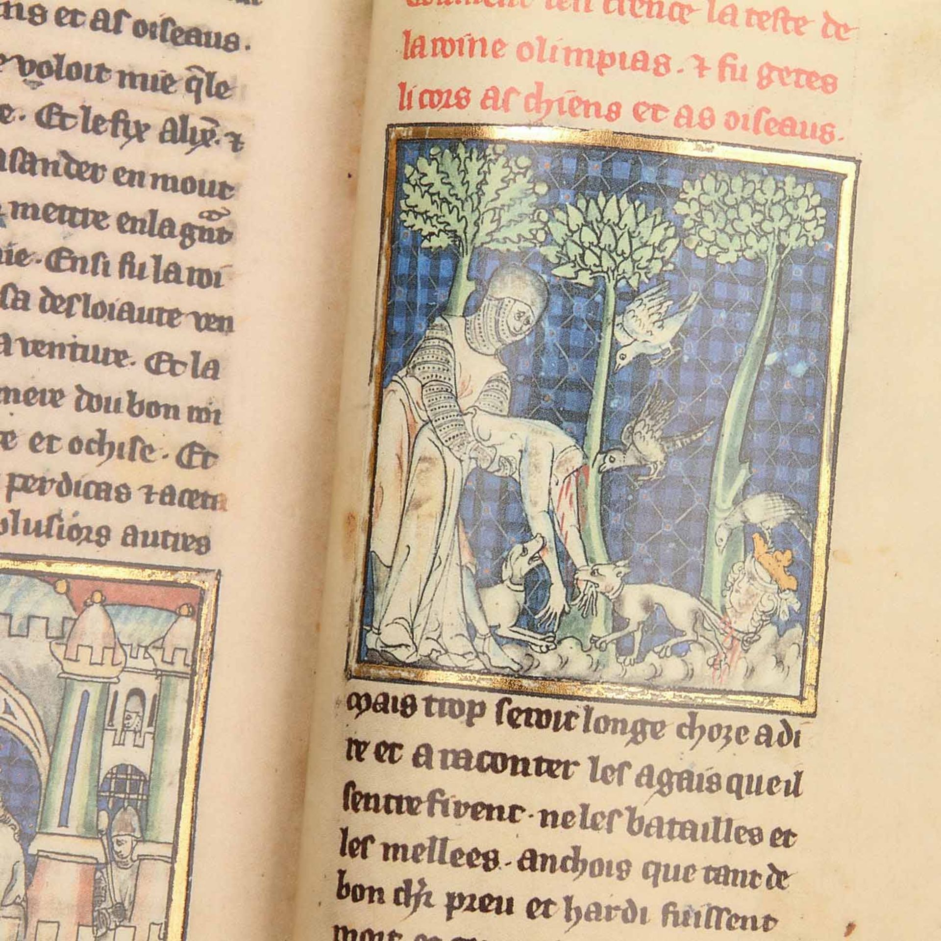 FAKSIMILE Der Berliner Alexanderroman/L'histoire du bon roi Alexandre, 13.Jh.-limitierte Auflage der - Bild 5 aus 14