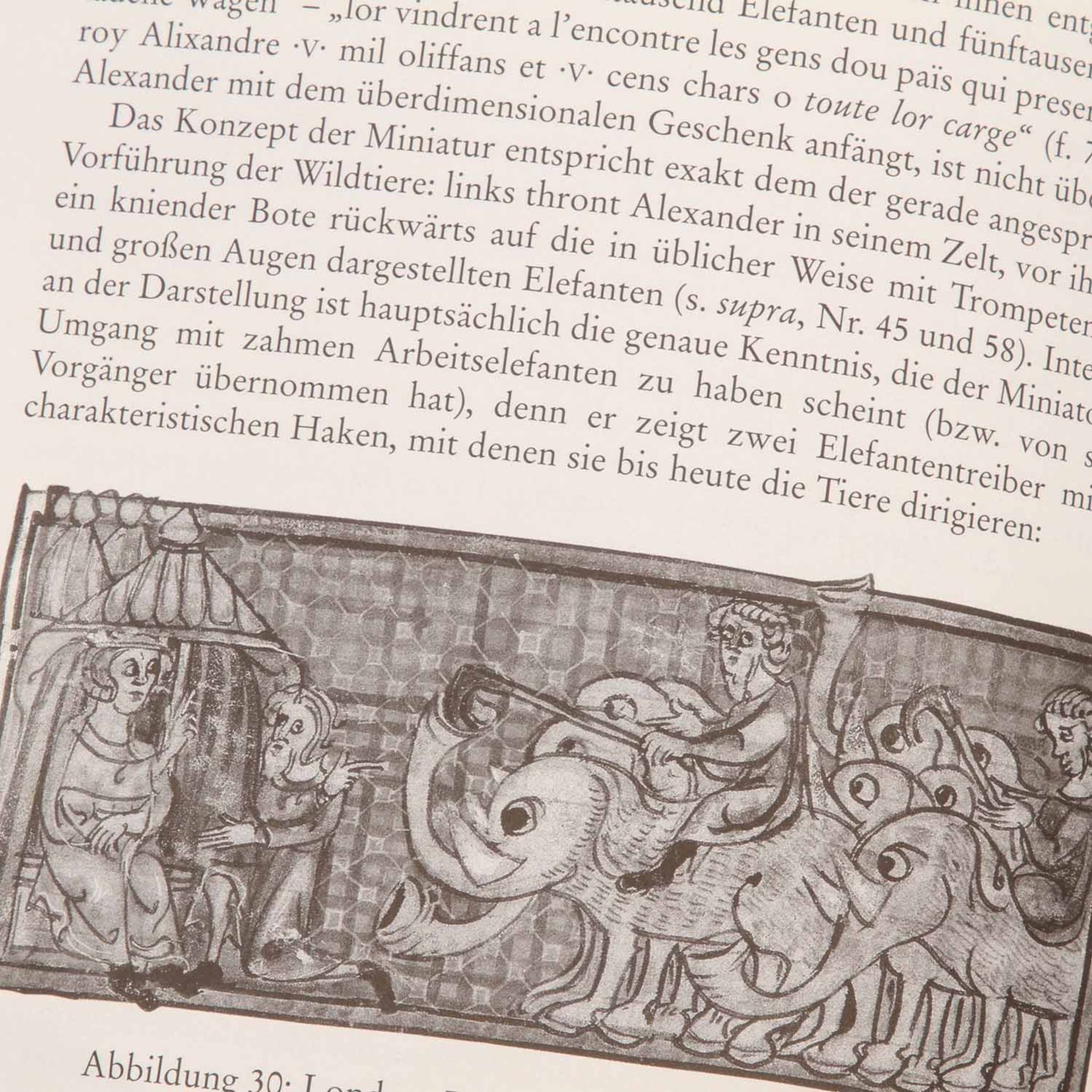 FAKSIMILE Der Berliner Alexanderroman/L'histoire du bon roi Alexandre, 13.Jh.-limitierte Auflage der - Bild 10 aus 14