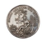 Brandenburg-Preussen - Silbermedaille 1763, Friedrich II. der Große,auf den Frieden von