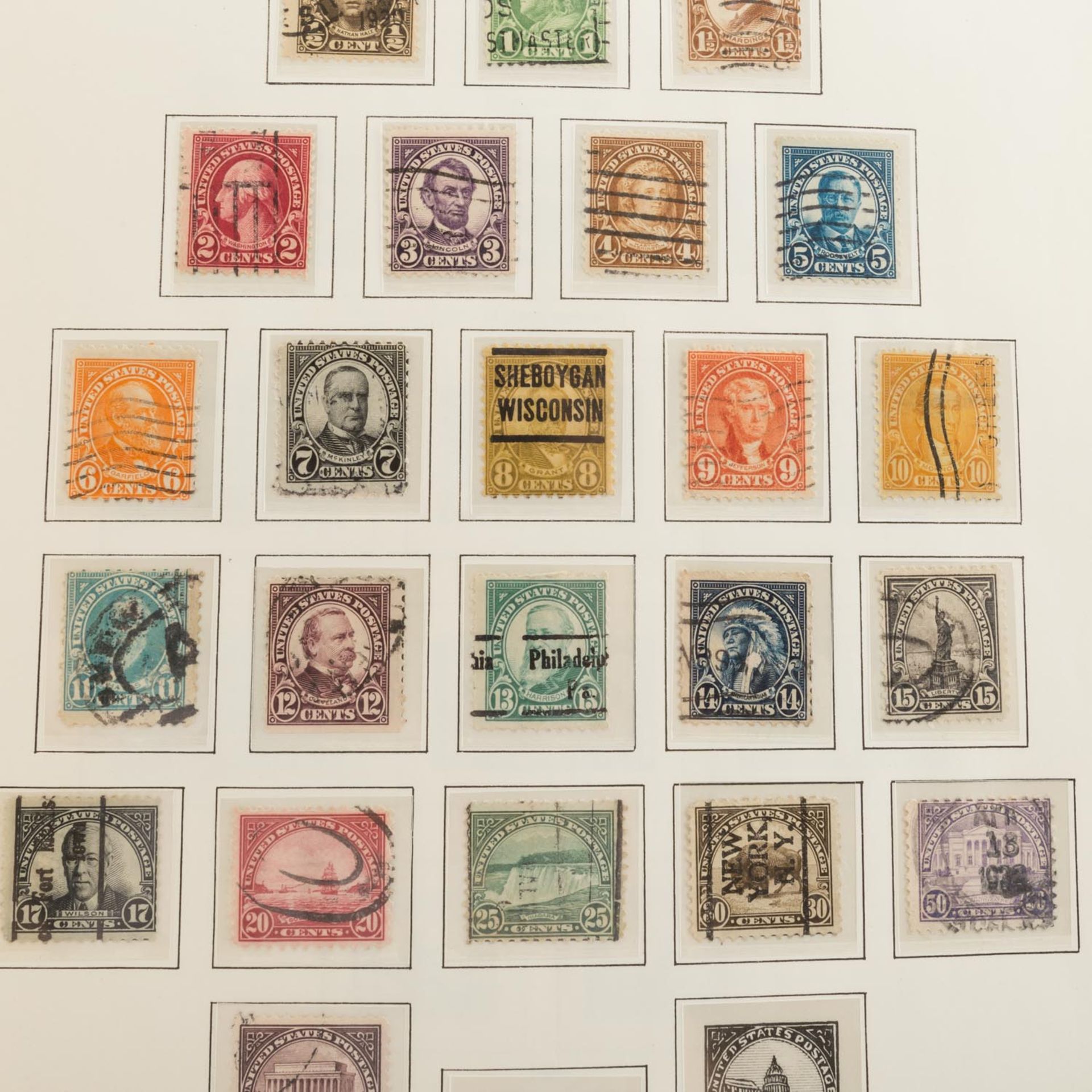 USA 1857 / ca.1988 - Teilsammlungen gestempelt undpostfrisch in 3 Alben. Dabei interessante - Bild 7 aus 20