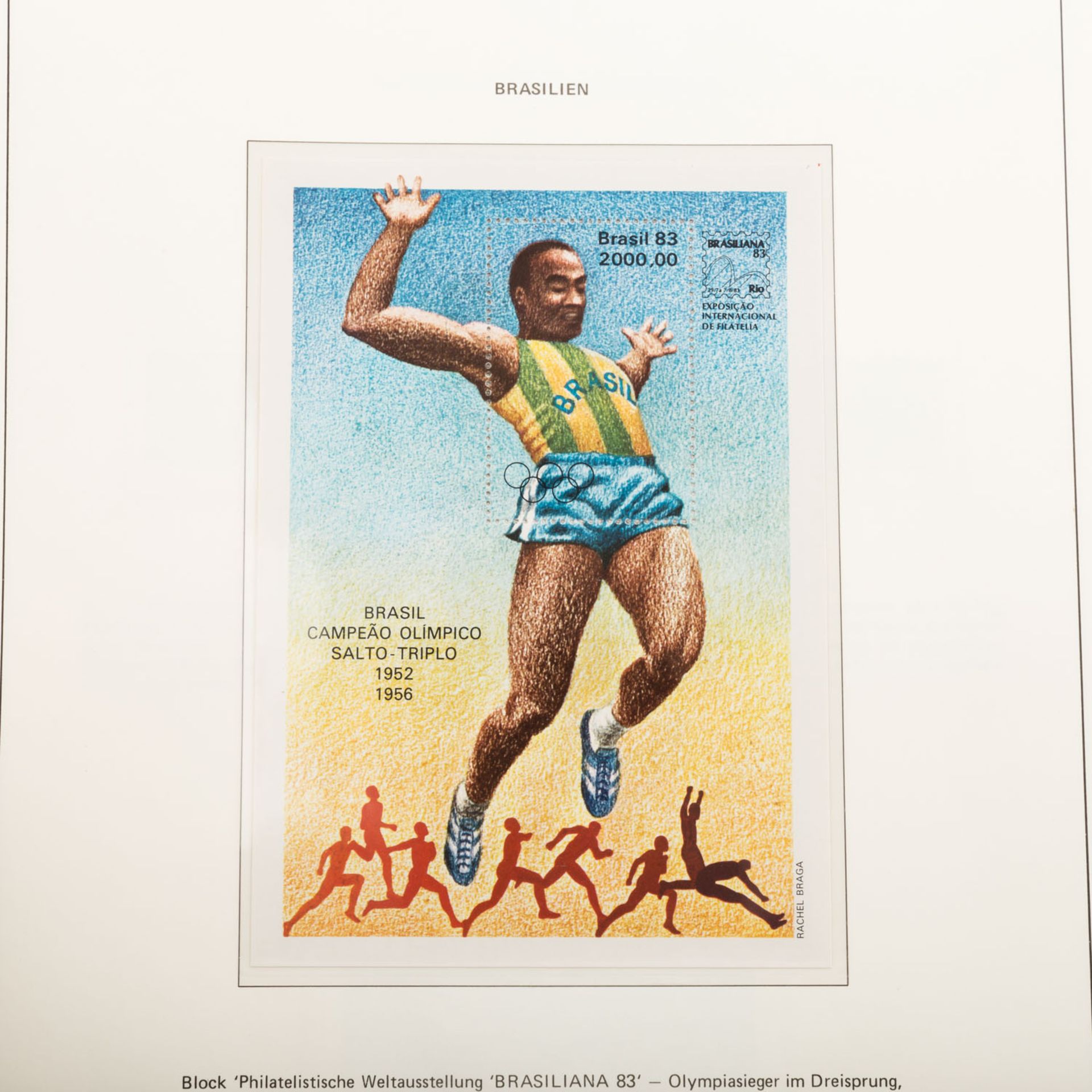 1984 Motive Olympia - Schöner Bestand an VordruckblätternOlympia 1984 aus dem Abo mit postfrischen - Bild 12 aus 13