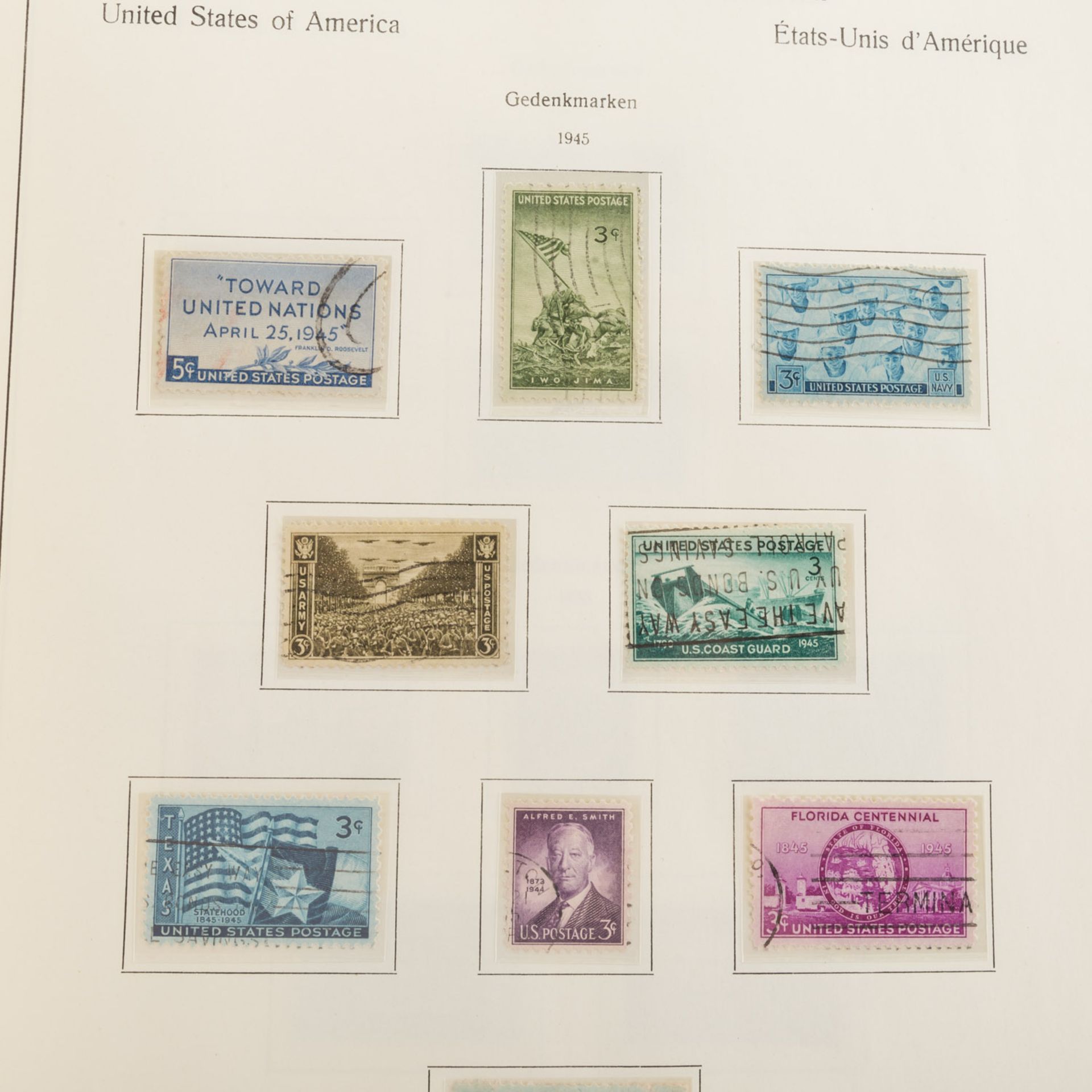 USA 1857 / ca.1988 - Teilsammlungen gestempelt undpostfrisch in 3 Alben. Dabei interessante - Bild 9 aus 20