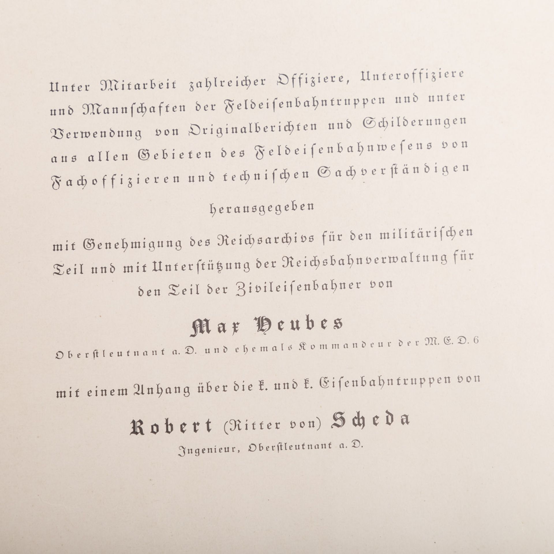 Konvolut WK I und Deutschland 1933-1945-1 x M. Heubes, Ehrenbuch der Feldeisenbahner, 1930. 1 x J. - Bild 2 aus 9