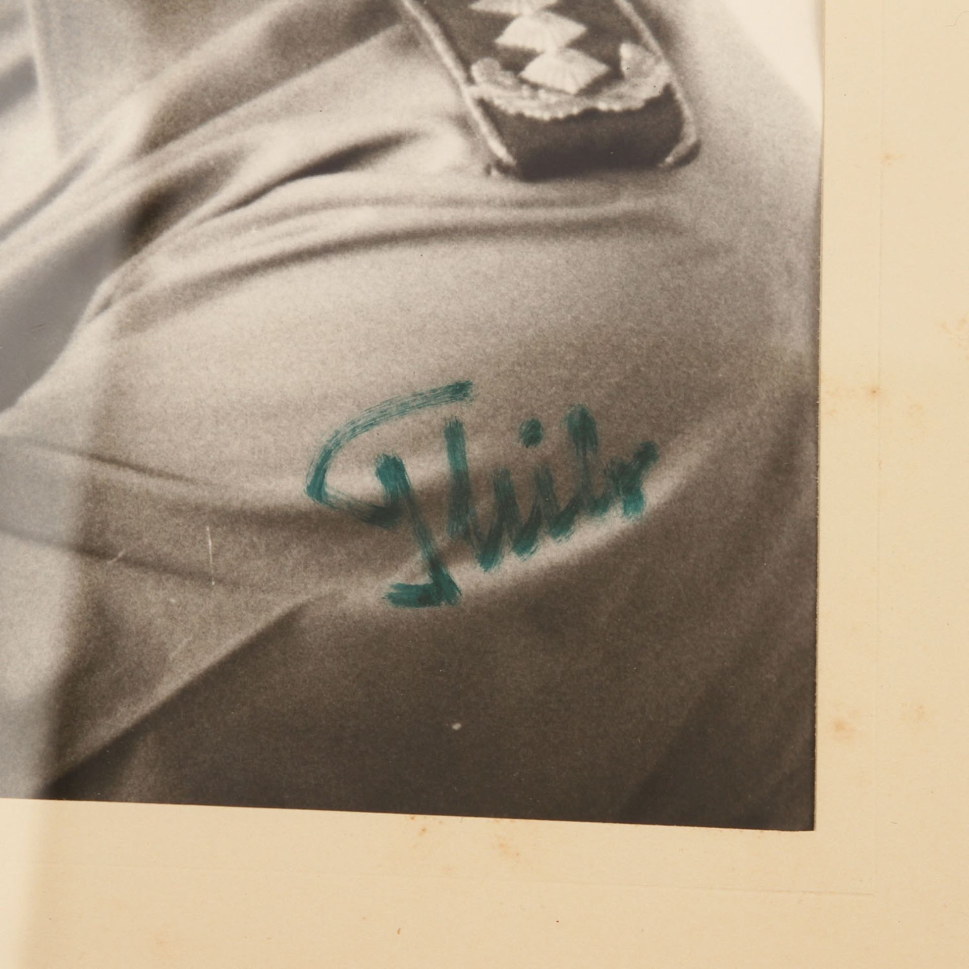 6 Autographen, Militaria Mitte 20.Jh. -2 x Autograph General Hans Speidel, 1 x Karl Wilhelm Thilo, 1 - Bild 4 aus 7