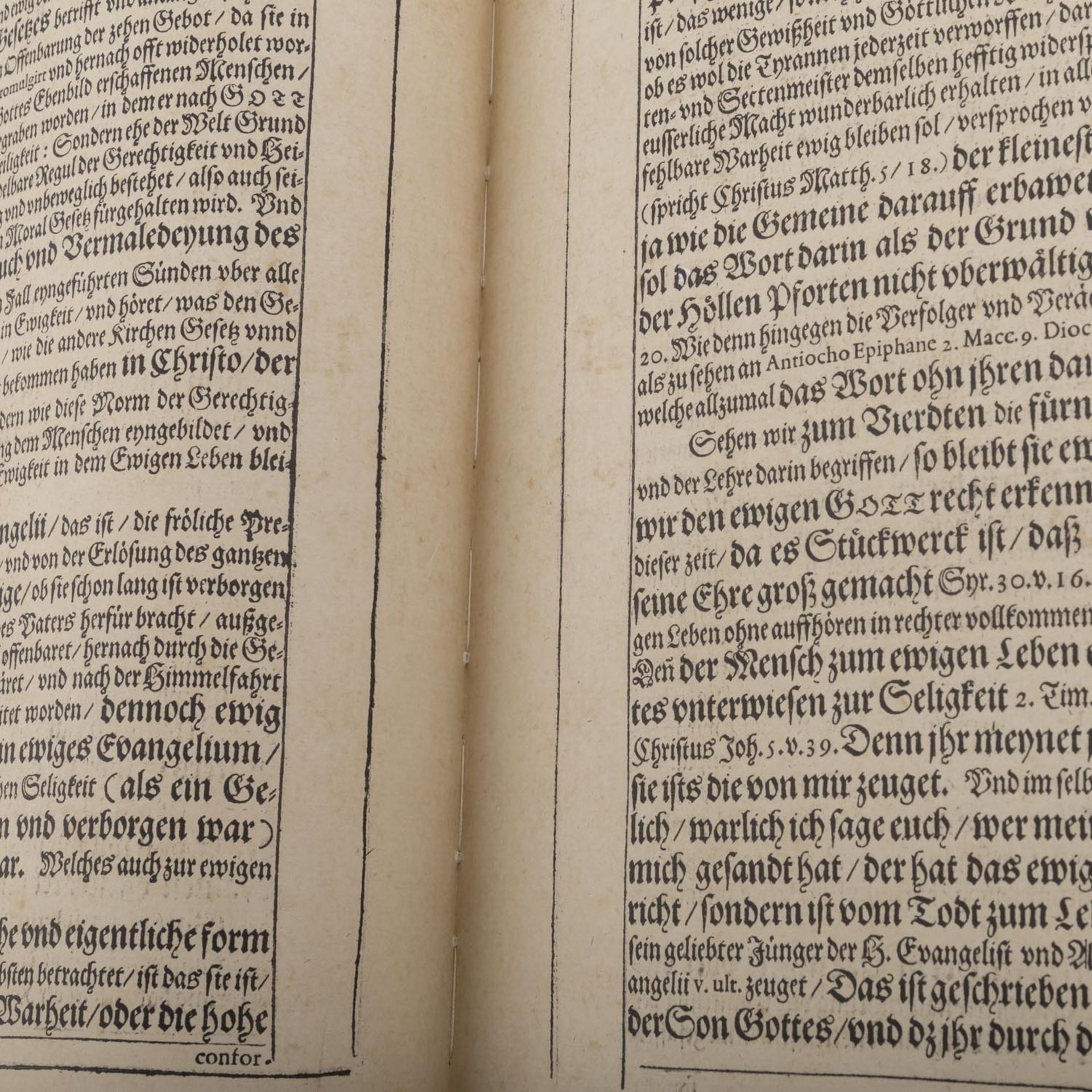 Faksimile Ausgabe einer Bibel von 1630, Straßburg,Coron Verlag Berlin 2005. Braunes Volleder mit - Bild 6 aus 11