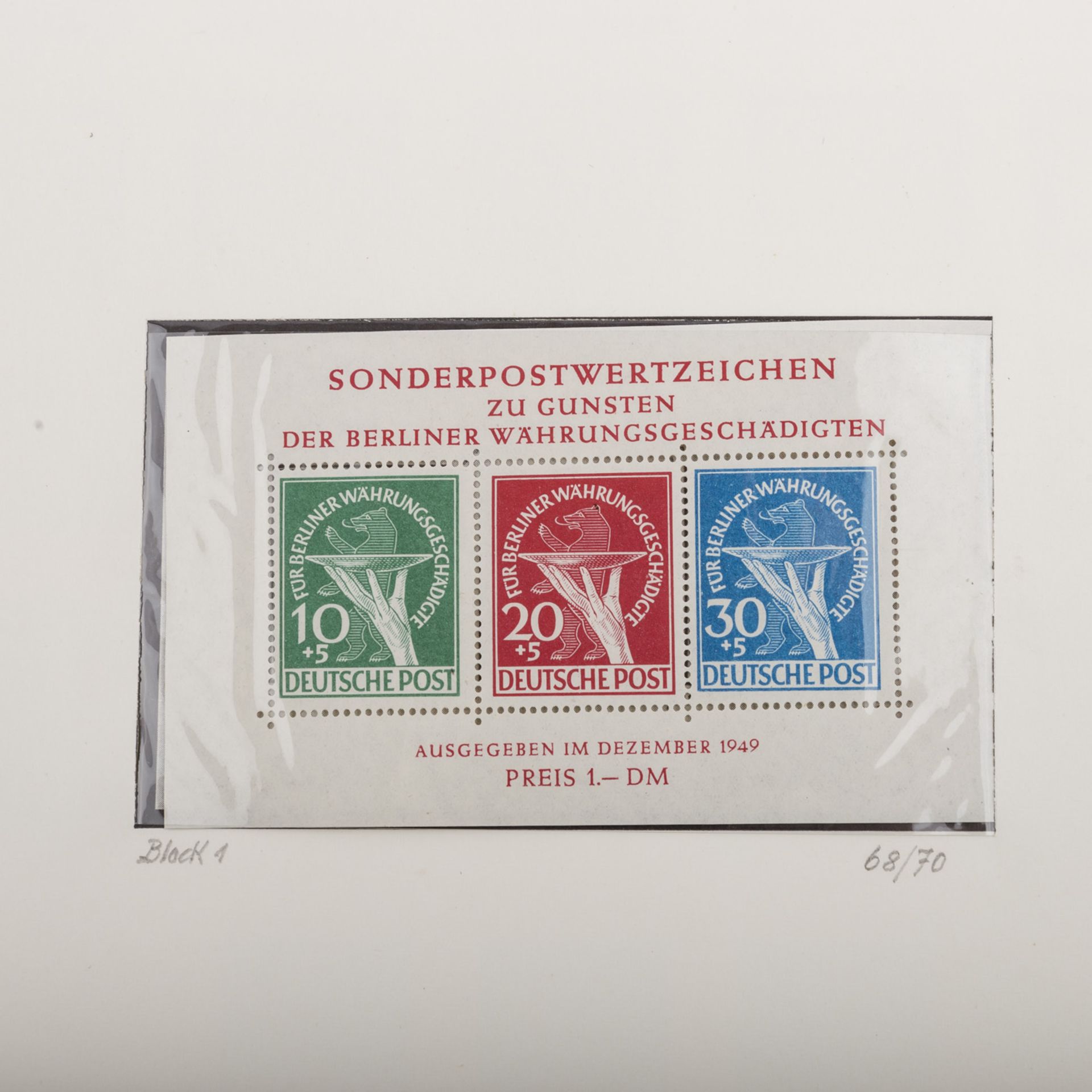 Berlin - Sammlung ab 1949 bis 1980, anfangs nicht vollständig,dabei passabel erhaltene - Bild 2 aus 5