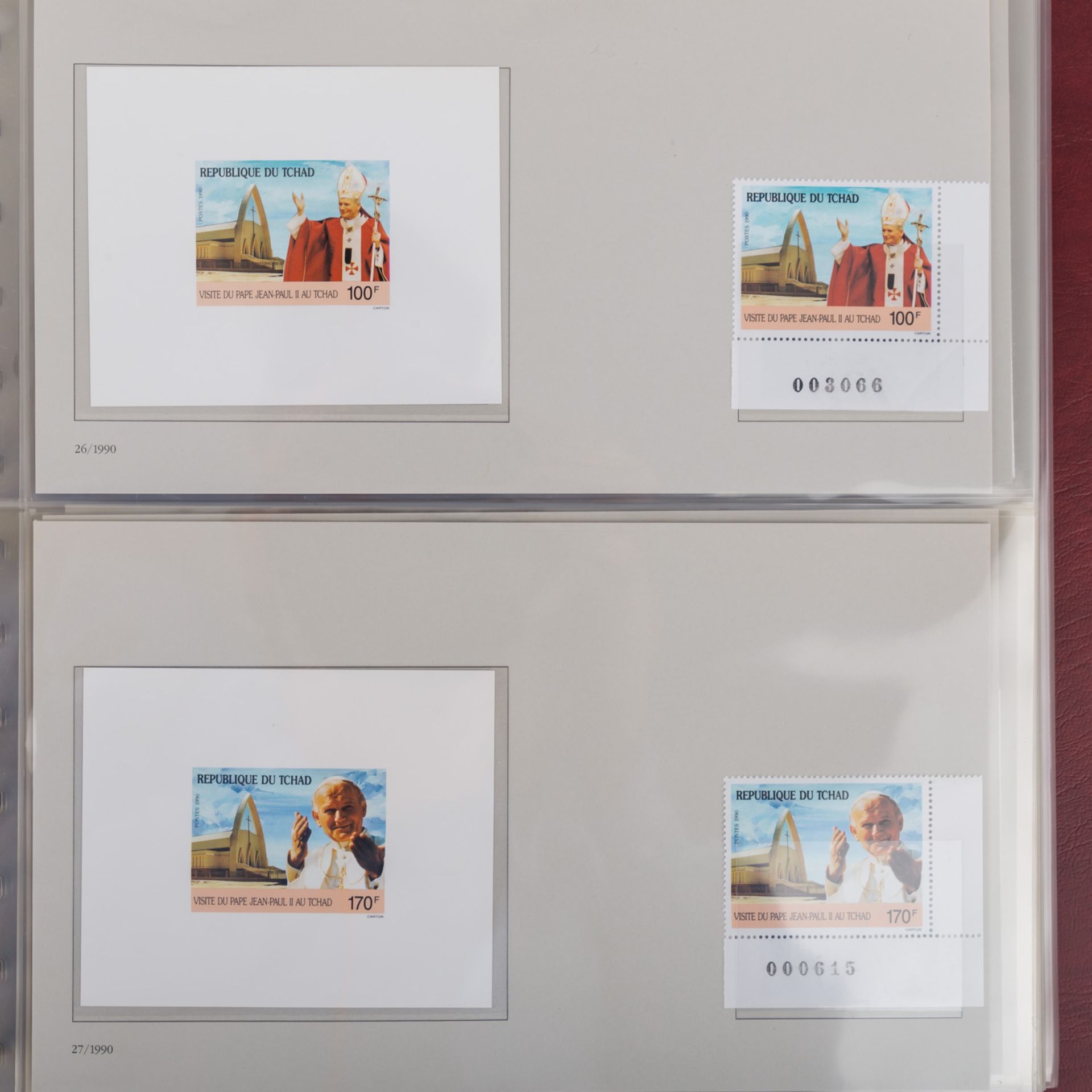 Papst Reisen - 6 bändige Sammlung der 80er Jahre,wunderschön auf Vordruckseiten gestaltet und ehedem - Bild 20 aus 26