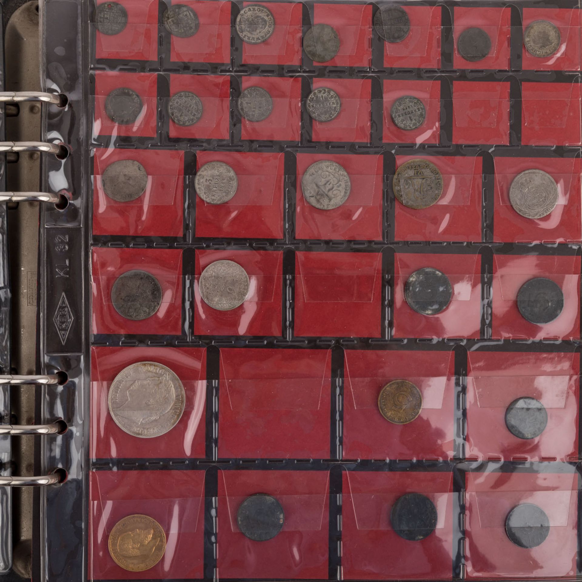 Bunt gemischte Sammlung Münzen in 2 Alben, mit etwas GOLD -dabei III. Reich, Dt. Kaiserreich, - Bild 3 aus 16