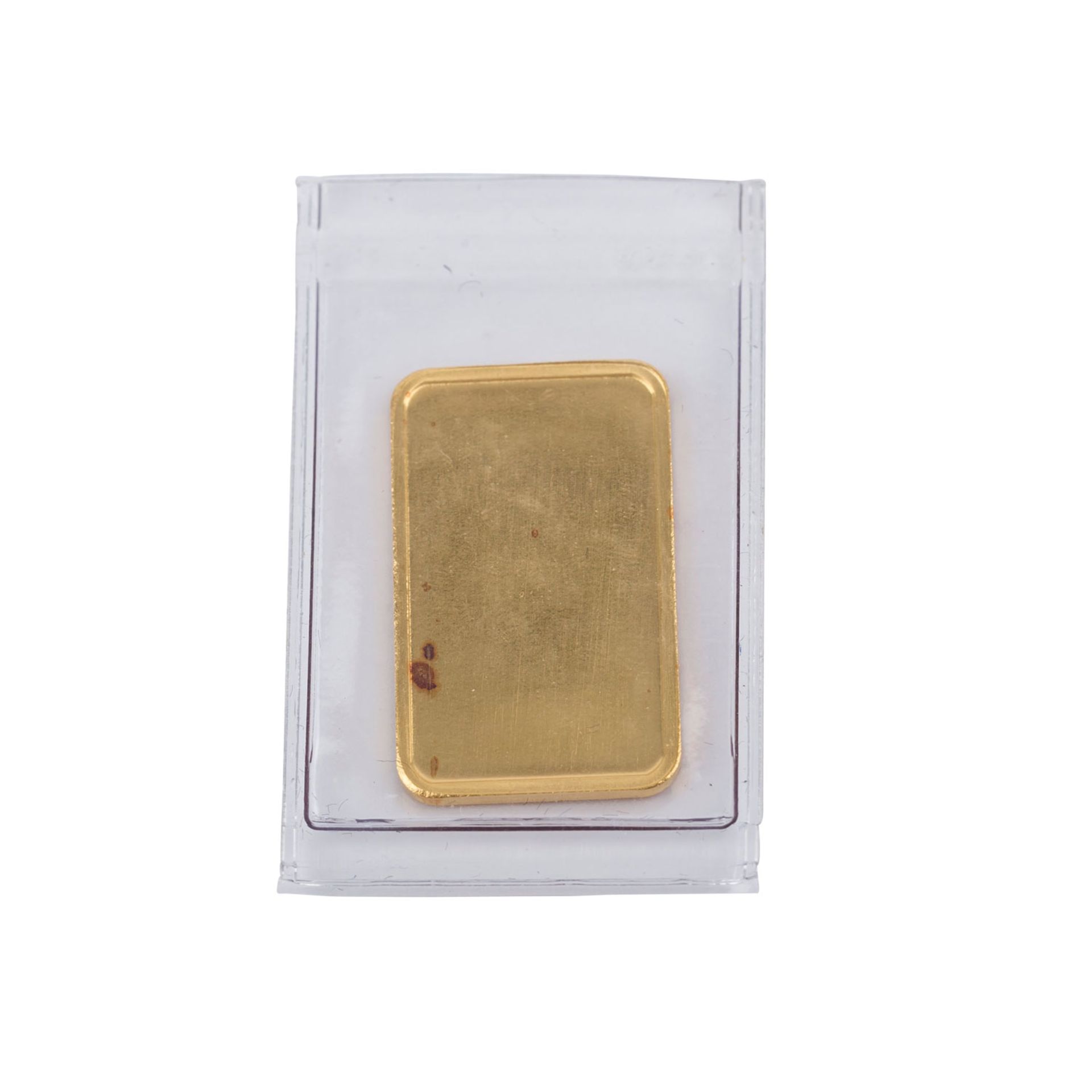 GOLDBARREN 5 g, Hersteller HERAEUS,originalverschweisst - Bild 2 aus 2