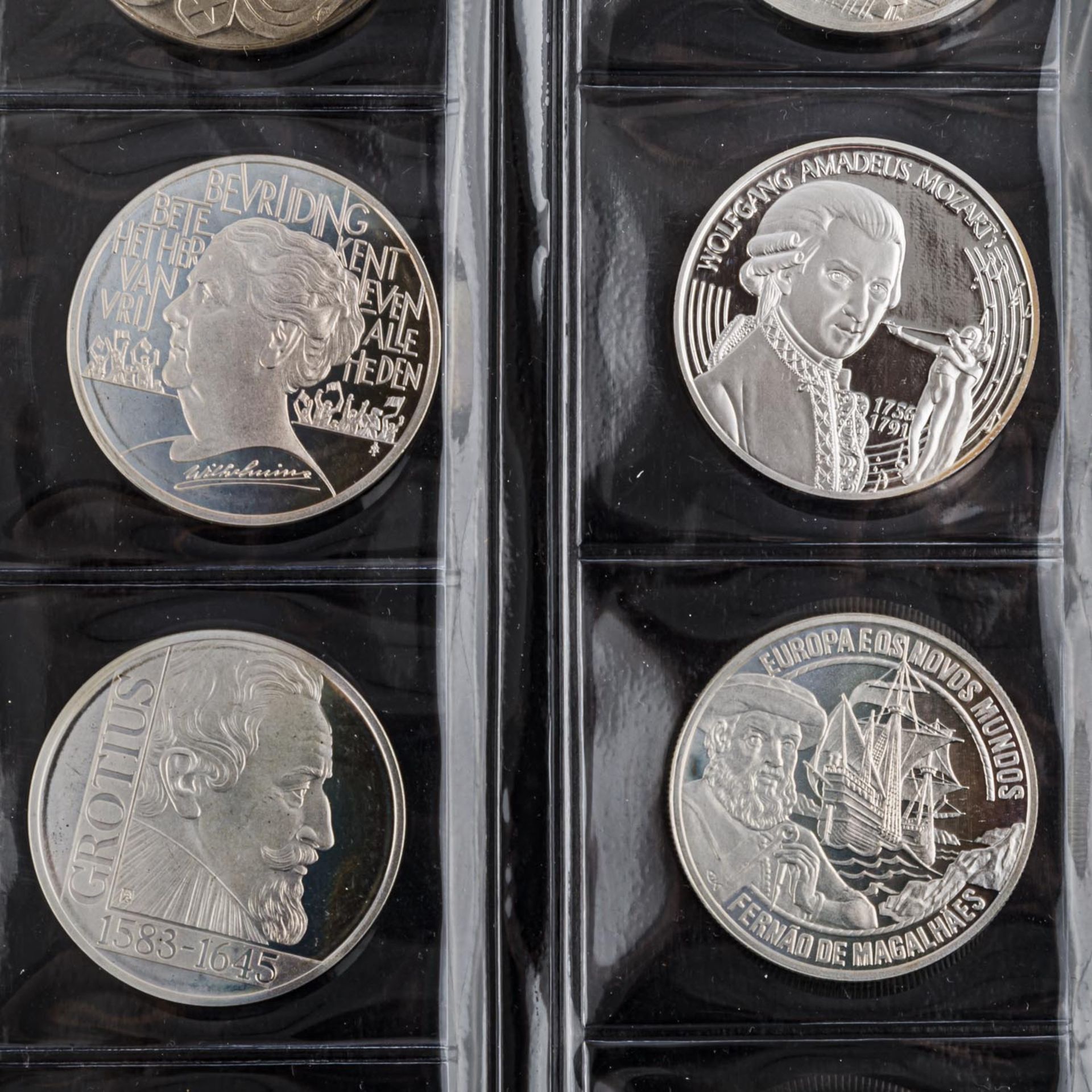 ECU Sammlung in überwiegend Silber und CuNi,gespickt mit wenigen EURO Münzen u.a. 5 Euro 2018 - Bild 4 aus 7