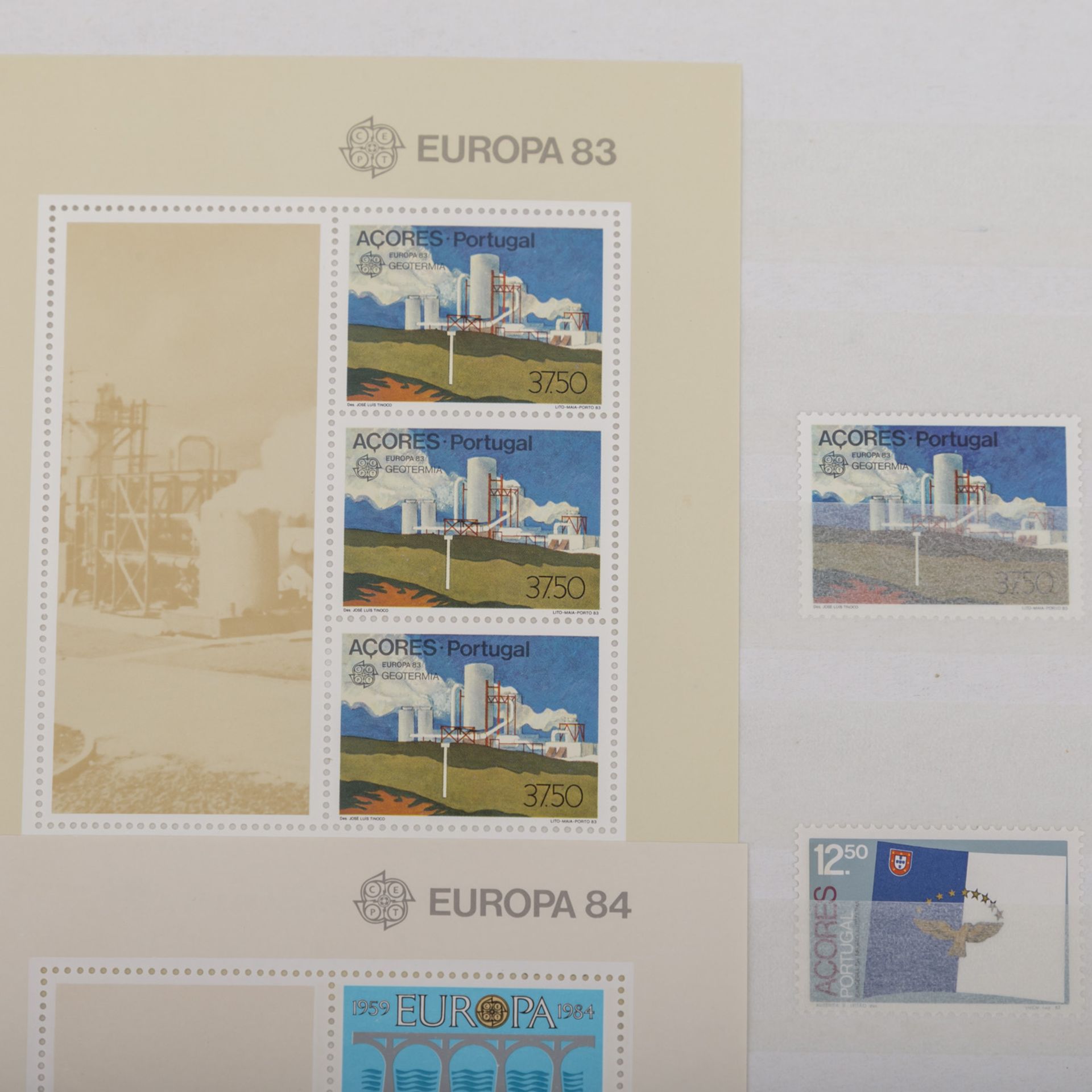 EUROPA - U.a. Azoren, Portugal,teils postfrisch.Europe, Azores, Portugal, some mnh. - Bild 3 aus 5