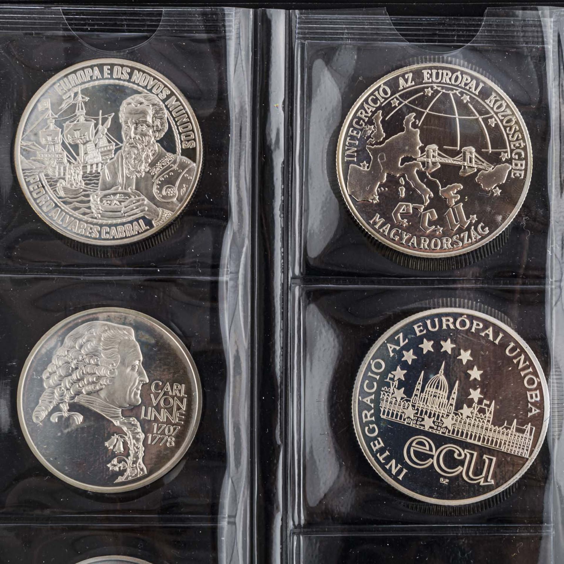 ECU Sammlung in überwiegend Silber und CuNi,gespickt mit wenigen EURO Münzen u.a. 5 Euro 2018 - Bild 7 aus 7