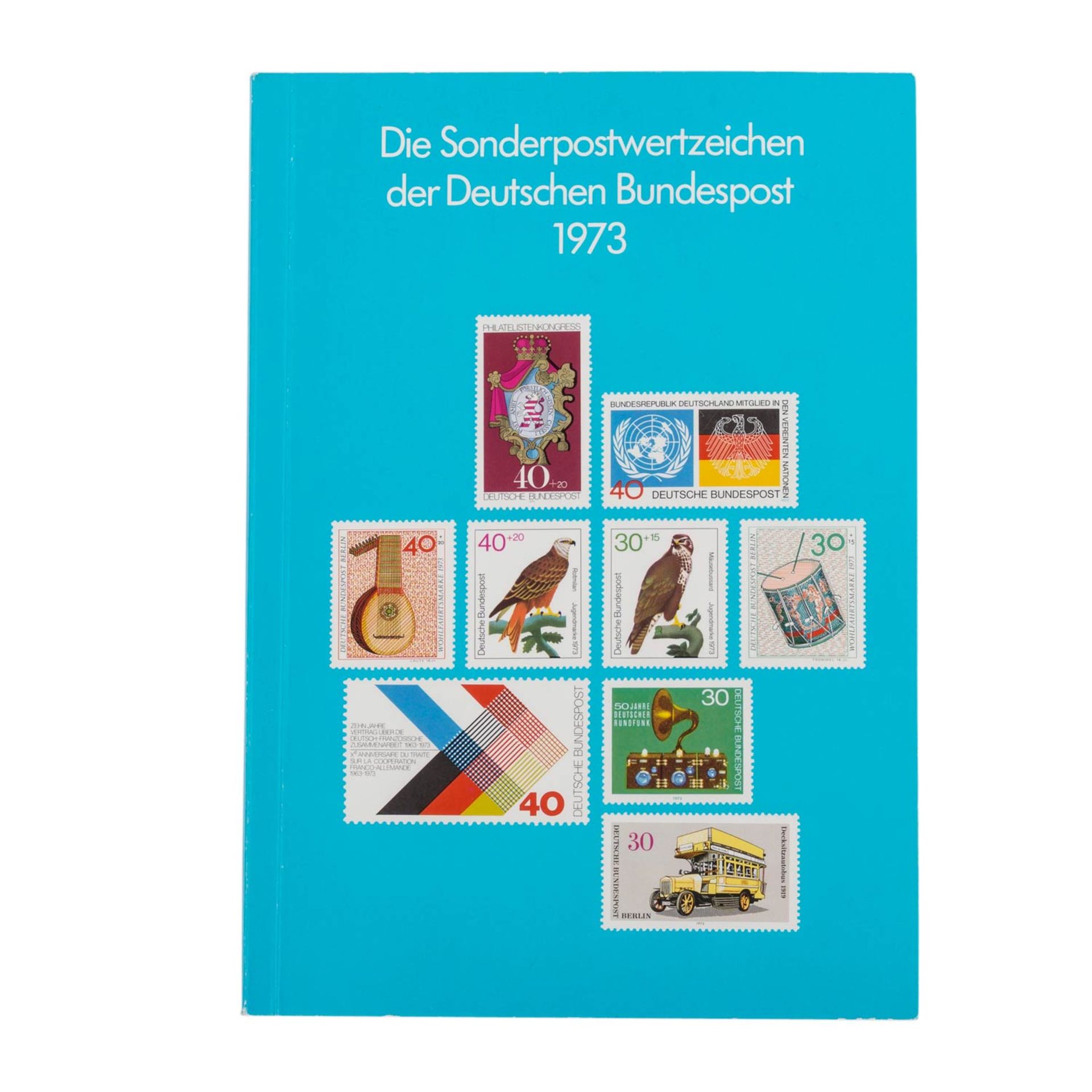 Jahrbuch 1973 - Das erste der BRD!Gesucht und selten, mit Inhalt! Minimale Gebrauchsspuren.Book year