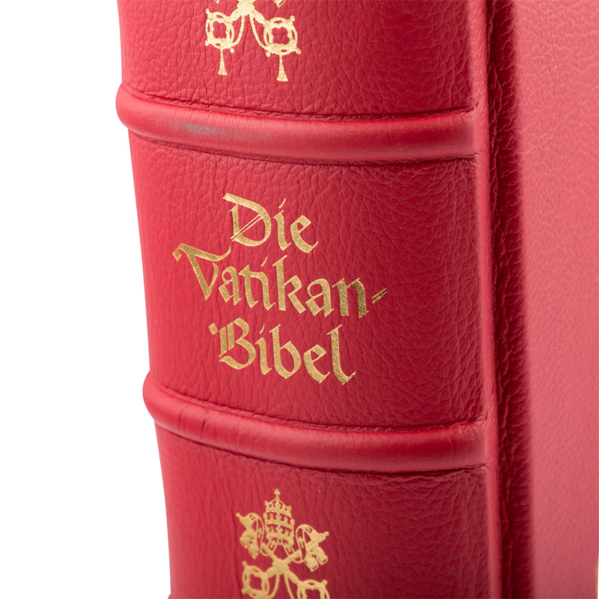 VATIKAN BIBEL - Limitiertes Faksimile Exemplareines wertvollen Bibel-Manuskripts. Roter - Bild 10 aus 10