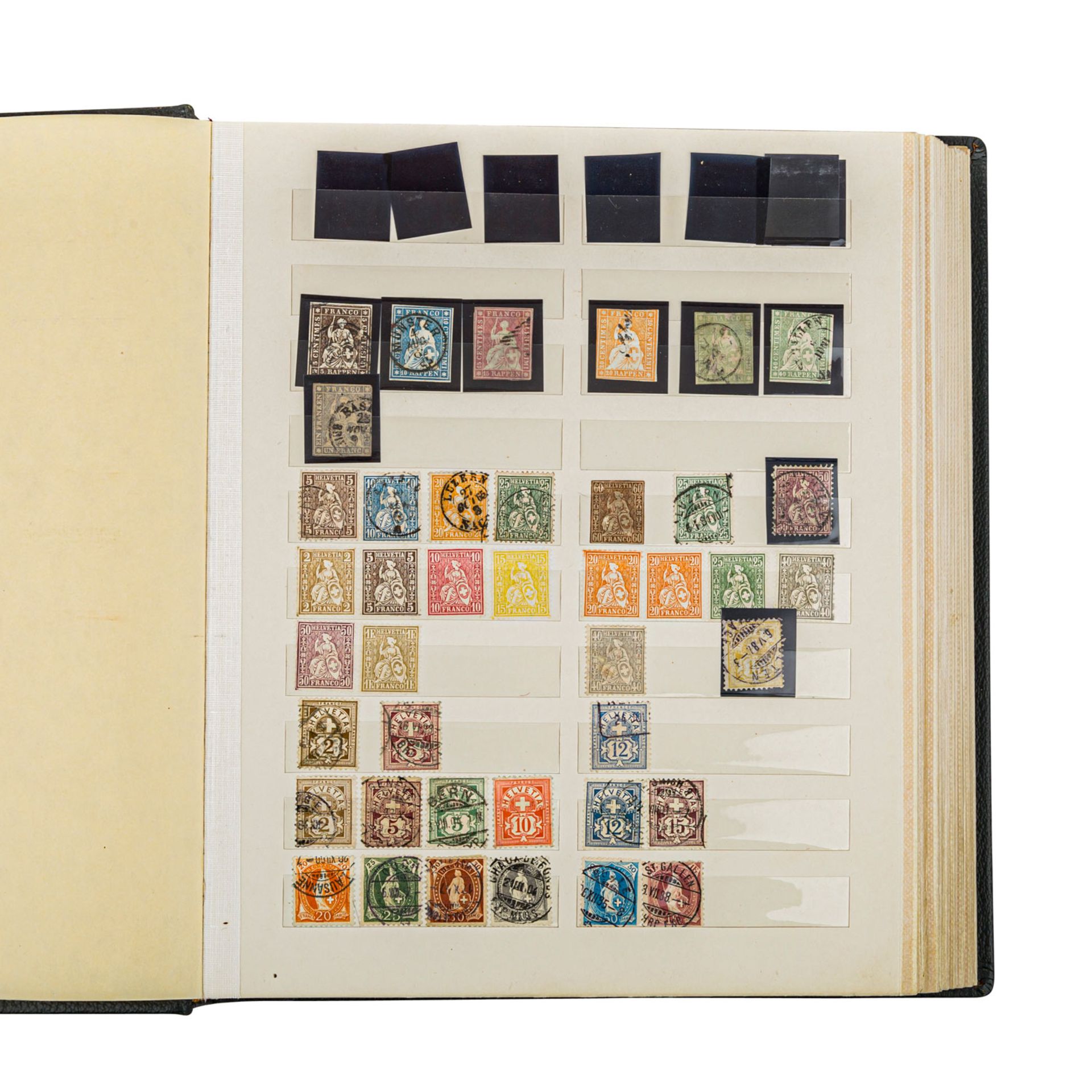 Schweiz - ex 1860/1995, Sammlung mit Lücken,ab den späten 1940er Jahren viele postfrische