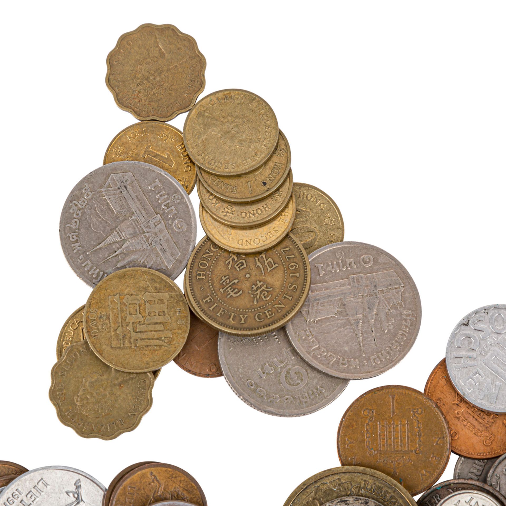 Konvolut aus unterschiedlichen Münzen,z. B. USA/1 Dollar, Deutschland/10 Deutsche Mark und Belgien/5 - Bild 6 aus 9