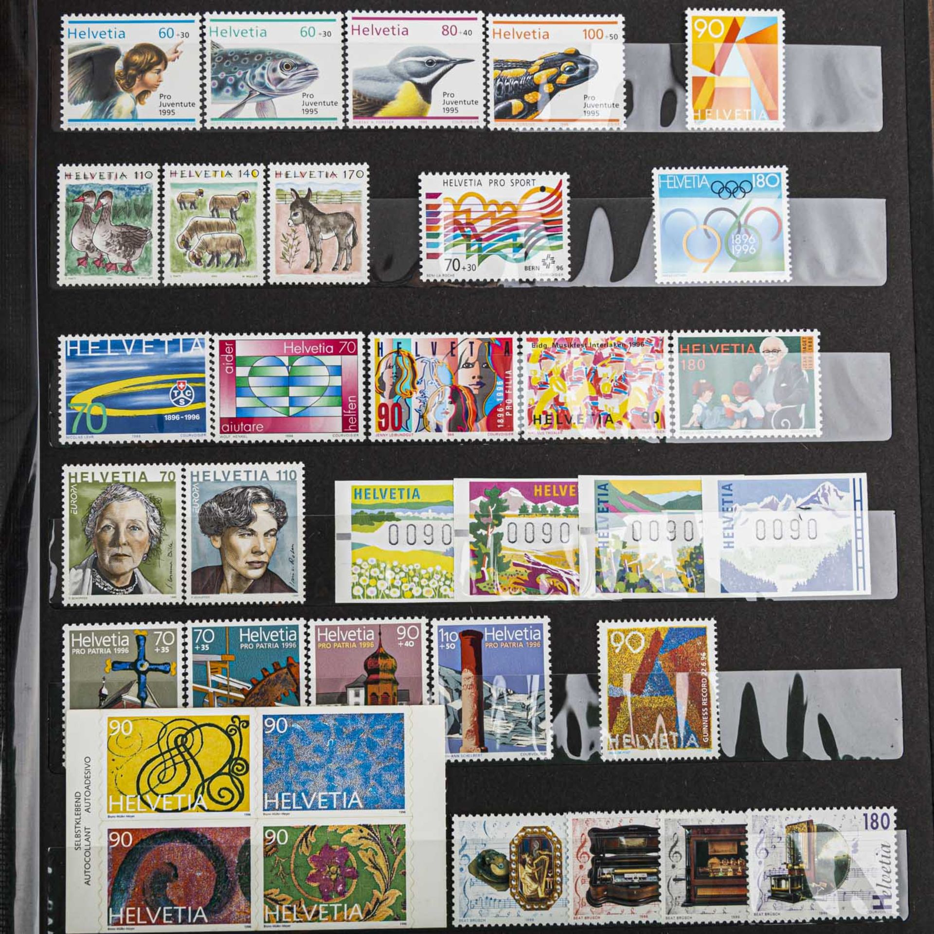 Schweiz ex 1959/97,postfrische Sammlung, dazu einige Ausgaben aus dem vorherigen Zeitraum, im - Bild 4 aus 7